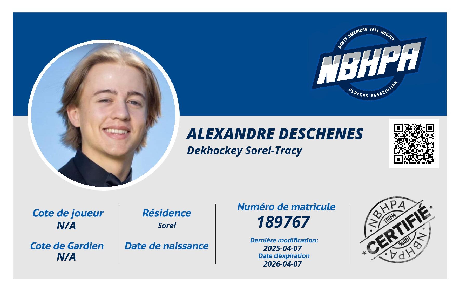 Alexandre Deschenes 