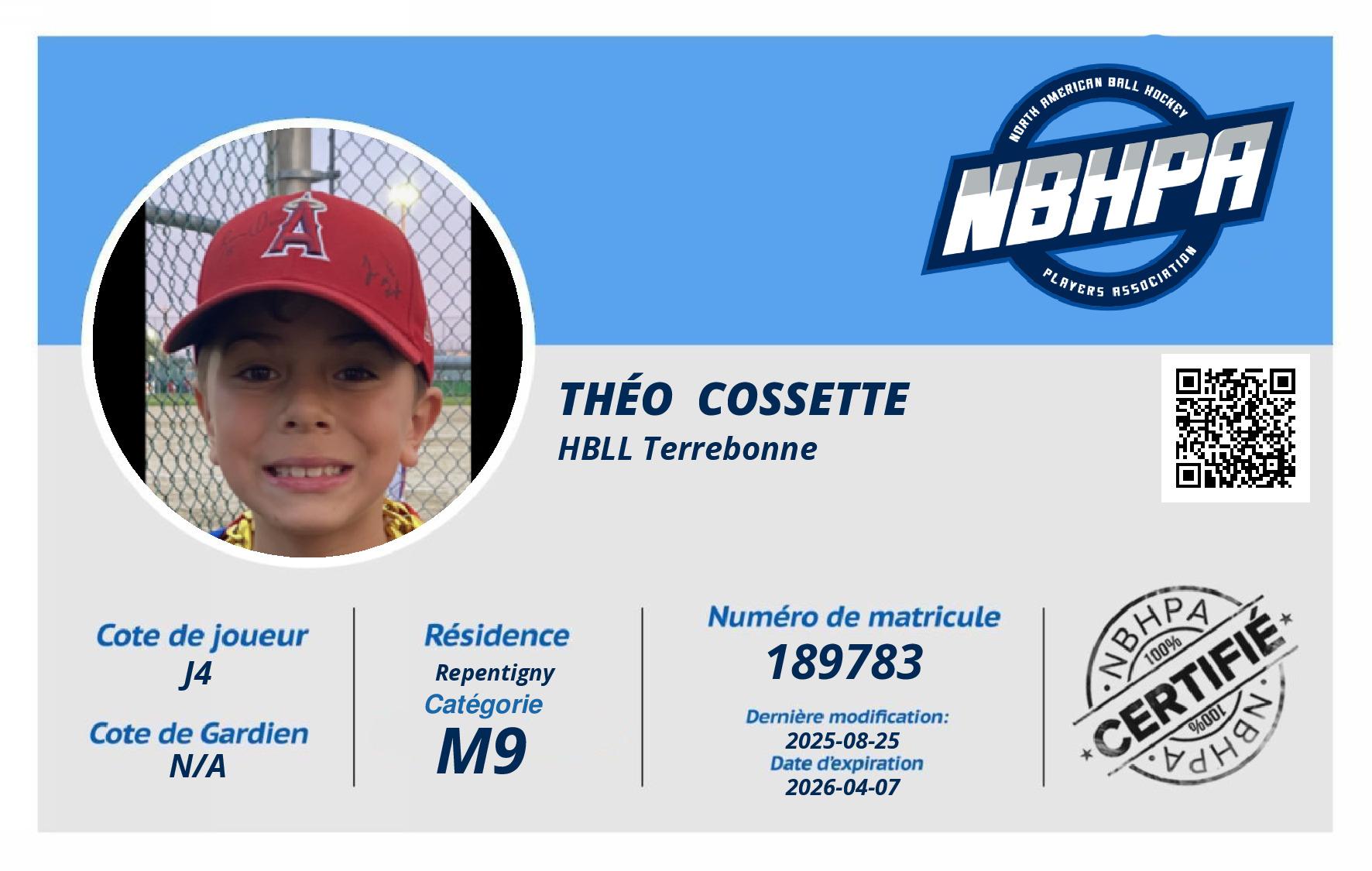 Théo  Cossette 