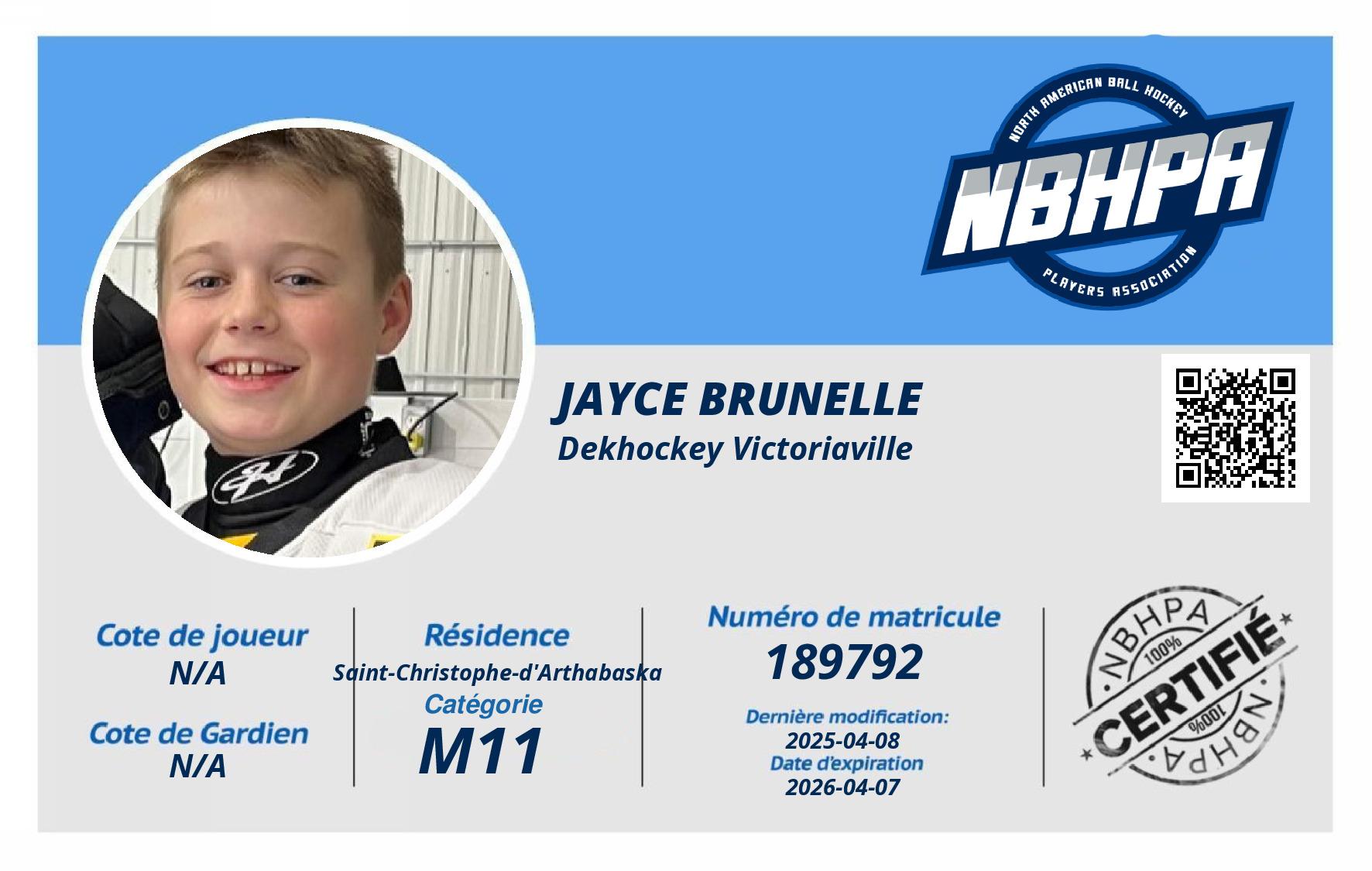 Jayce Brunelle