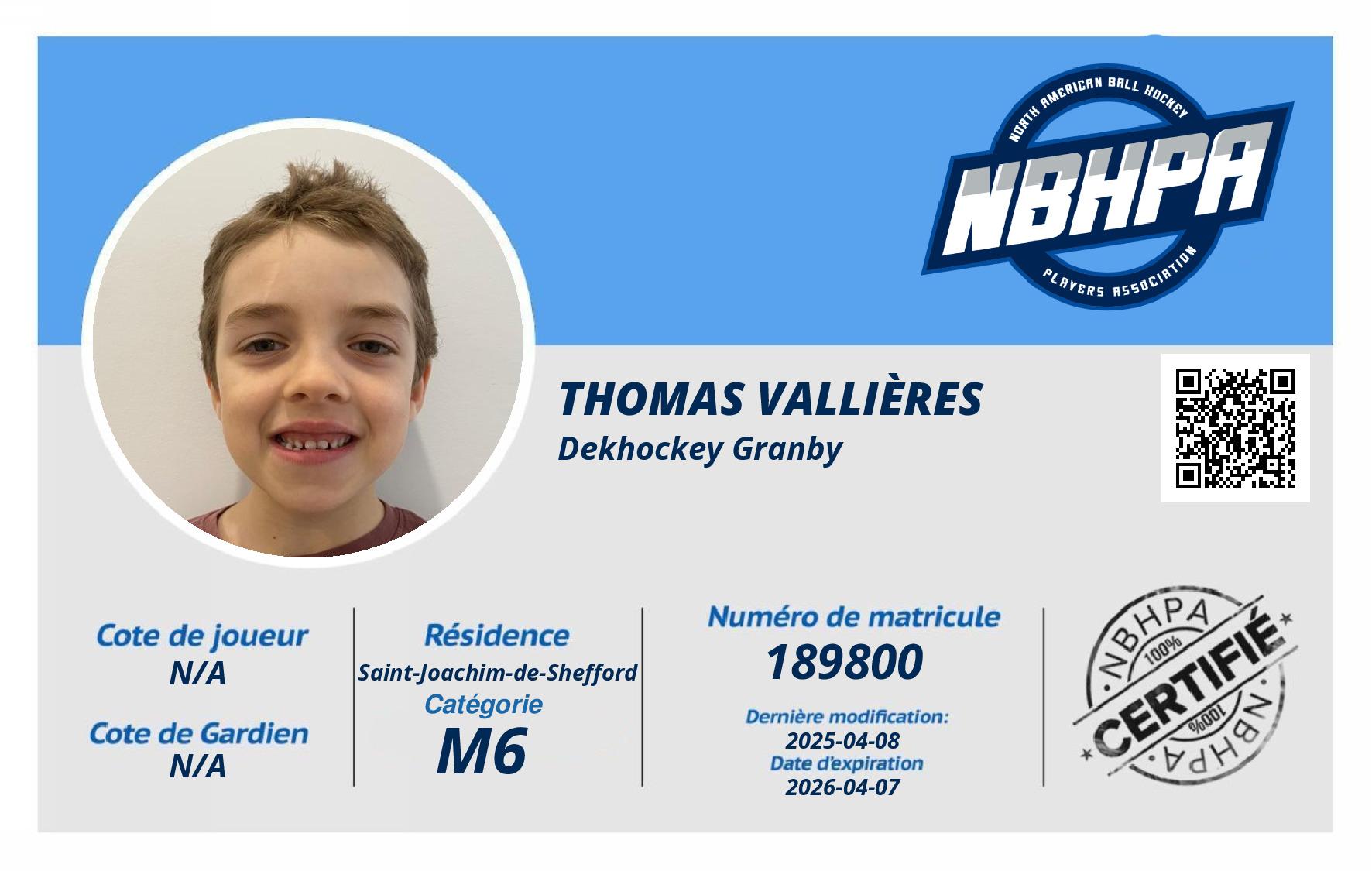 Thomas Vallières