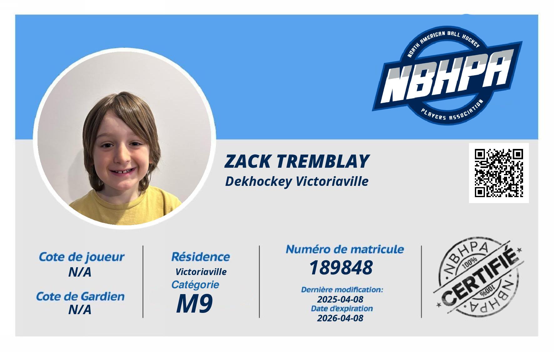 Zack Tremblay