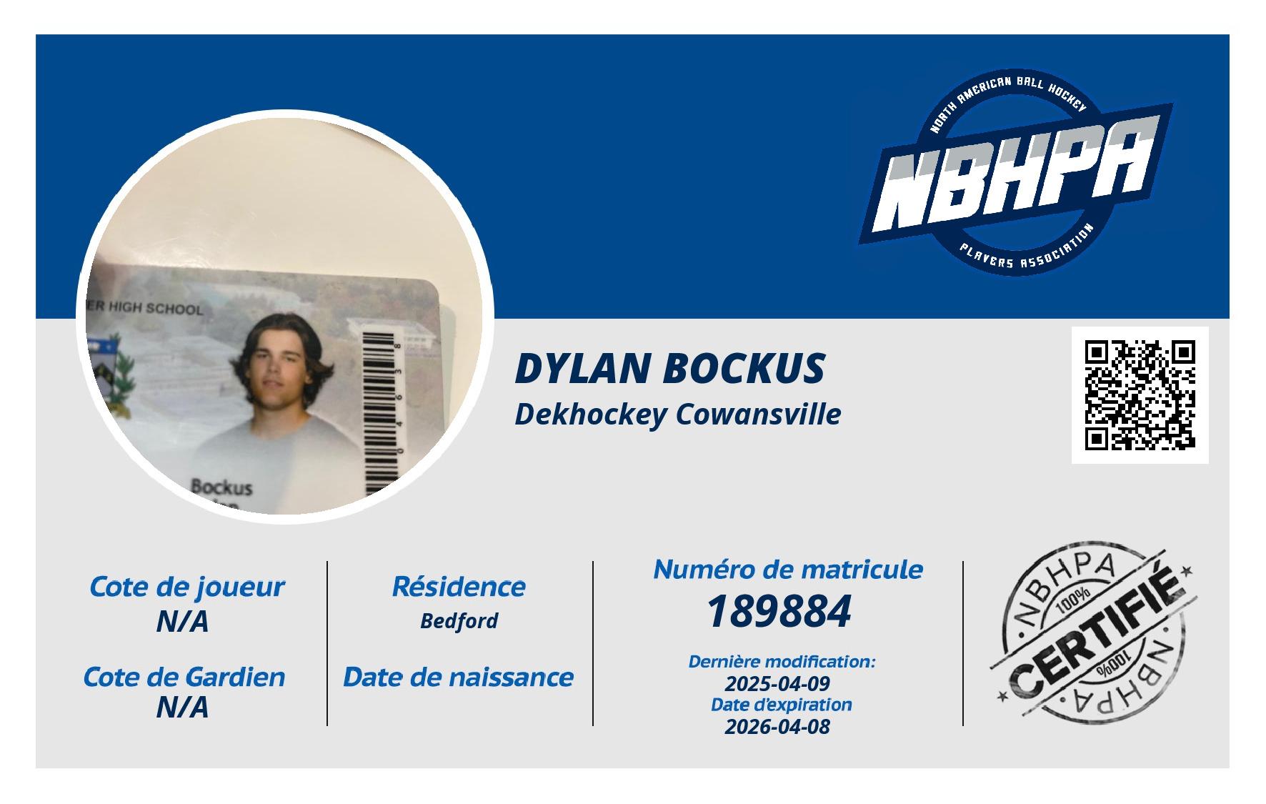 Dylan Bockus