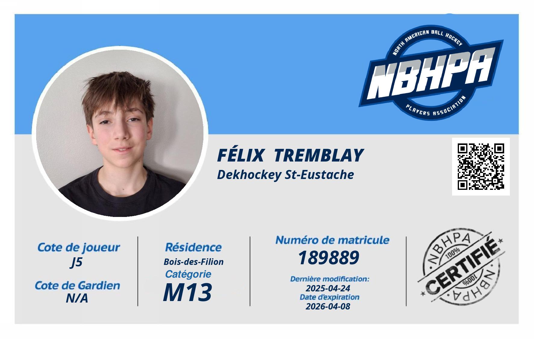 Félix  Tremblay 
