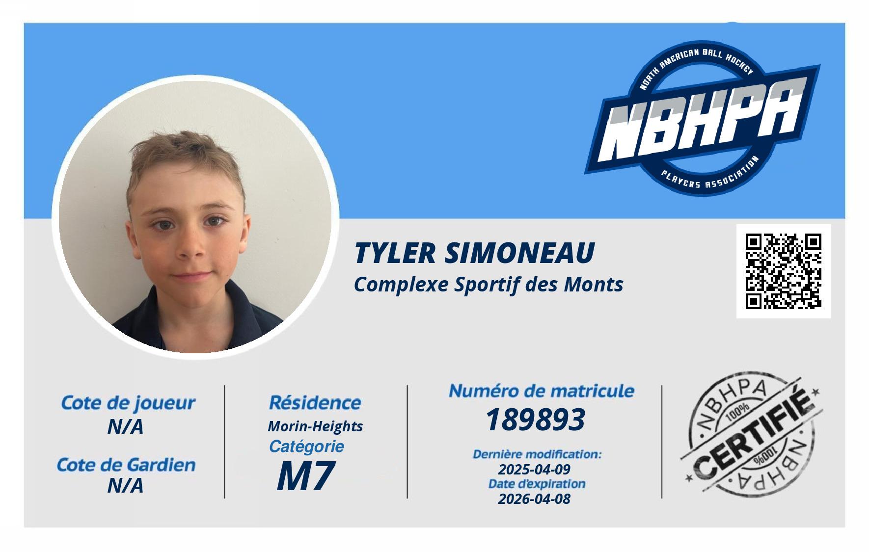 Tyler Simoneau