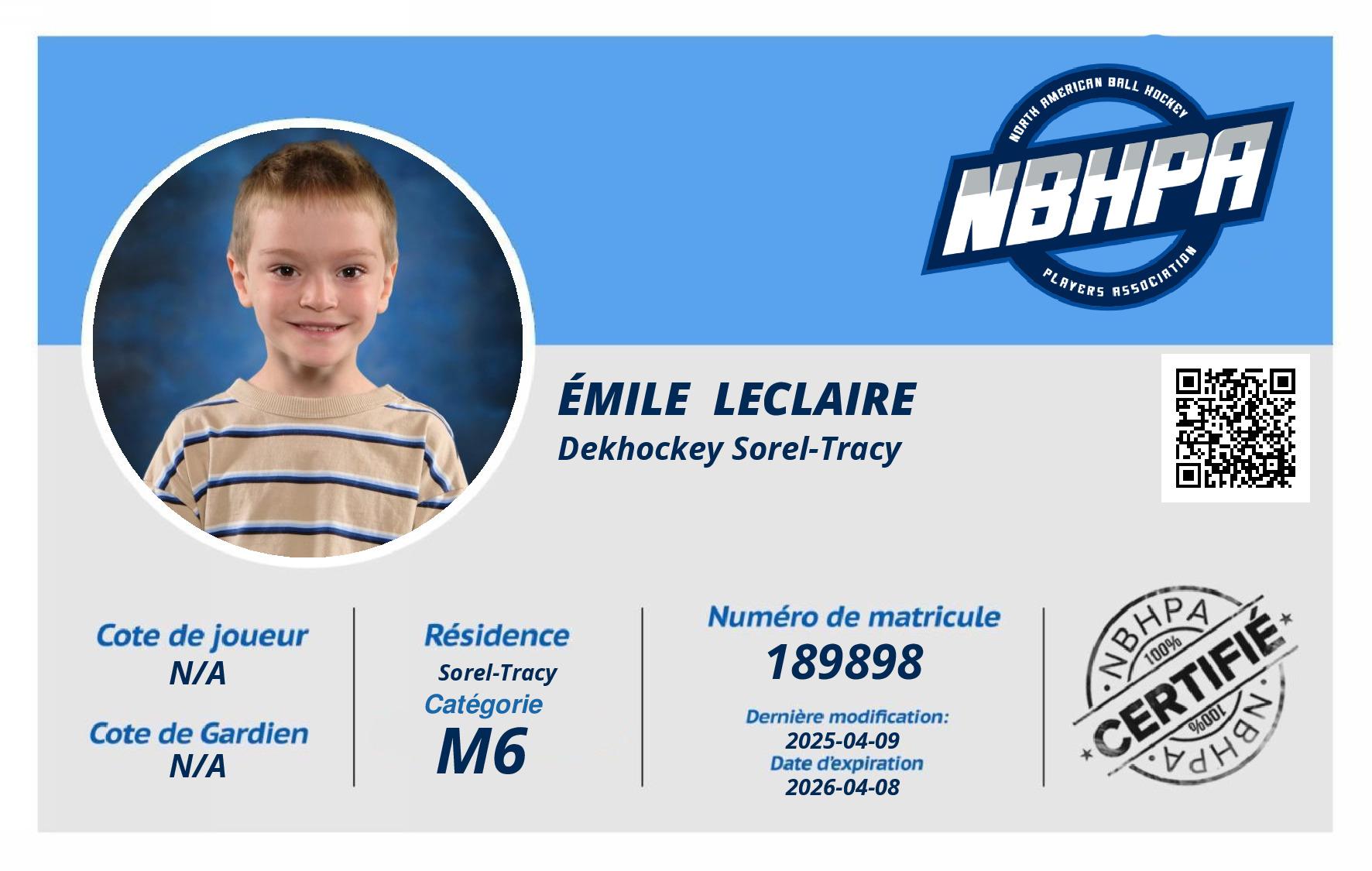 Émile  Leclaire