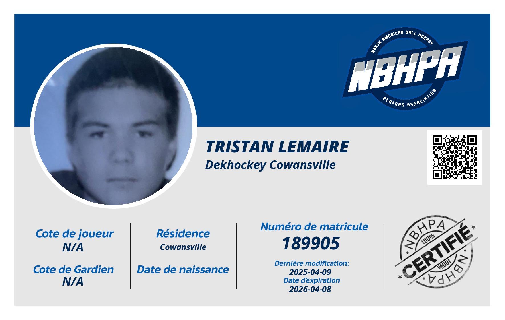 Tristan Lemaire