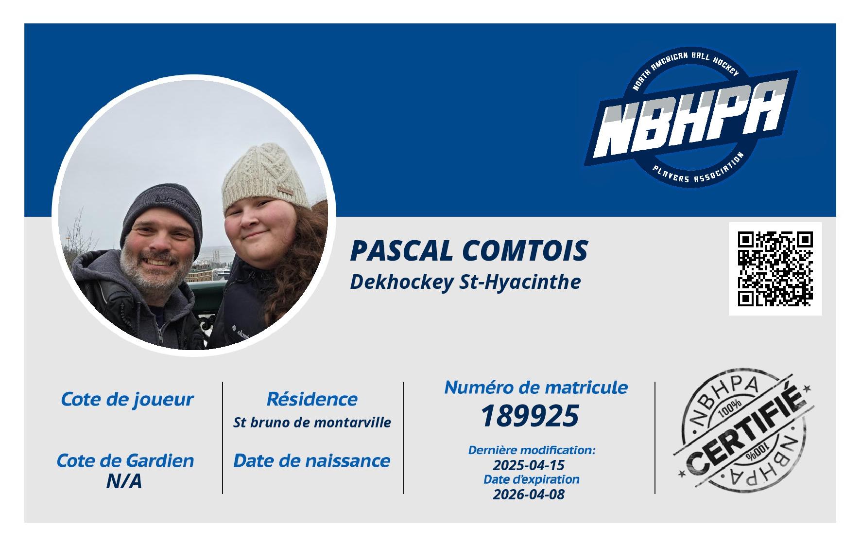 Pascal Comtois
