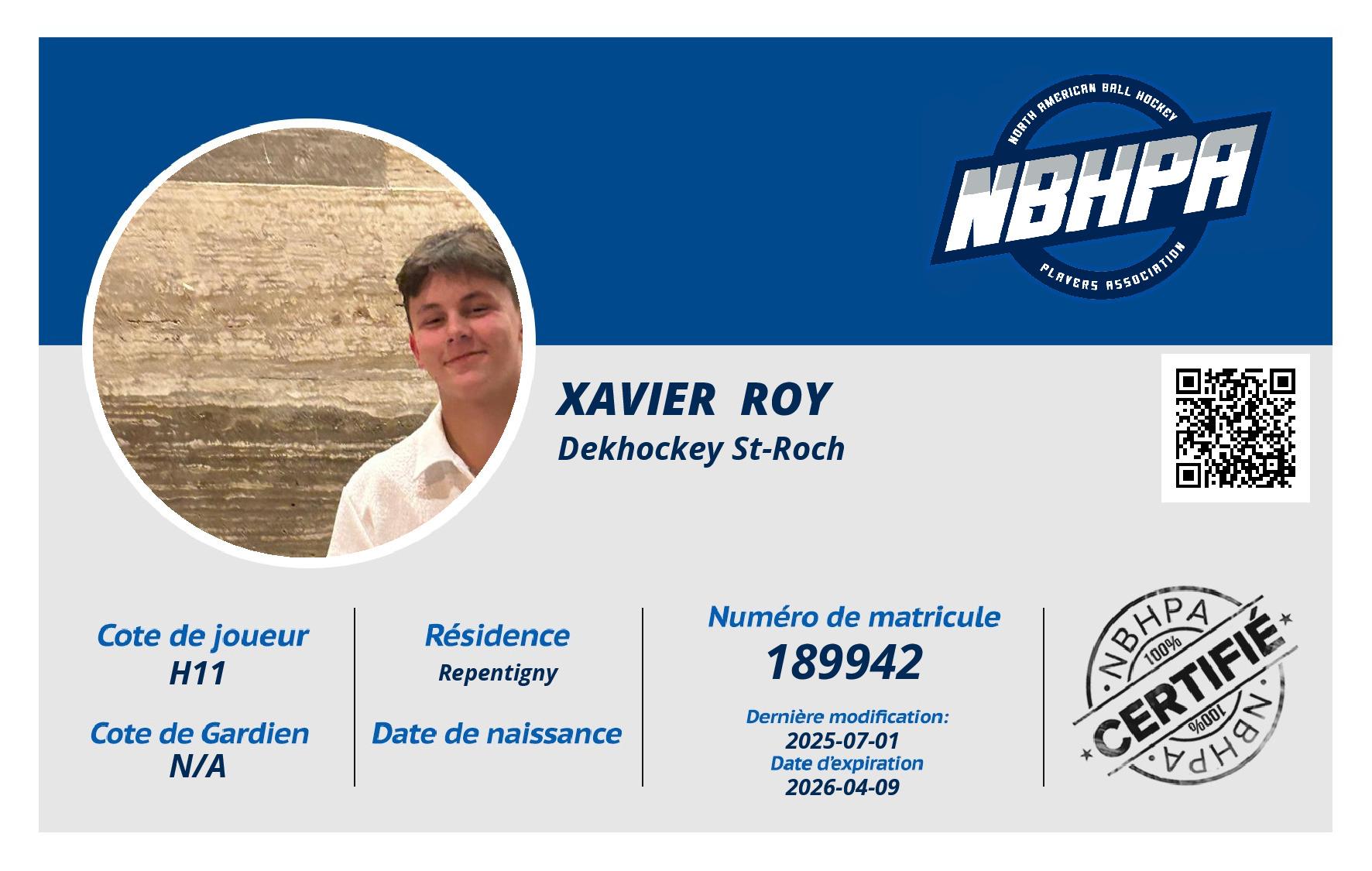 Xavier  Roy
