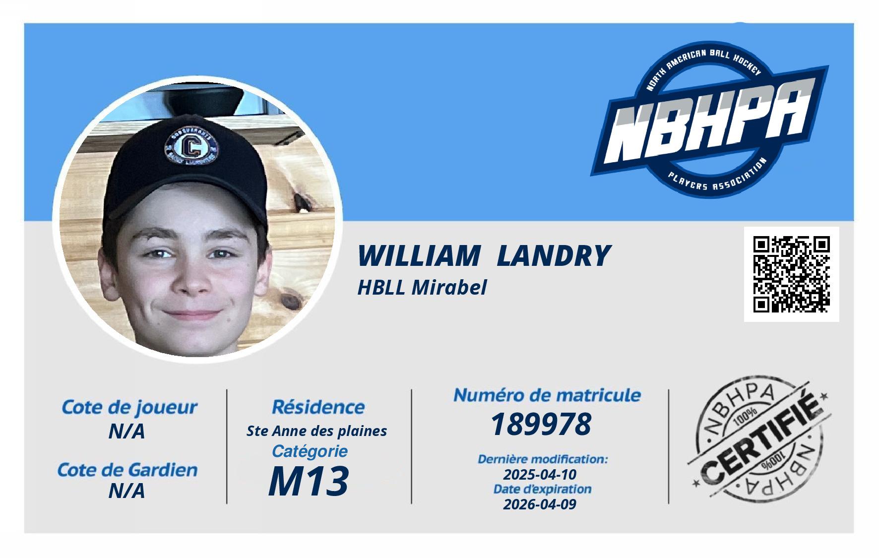 William  Landry