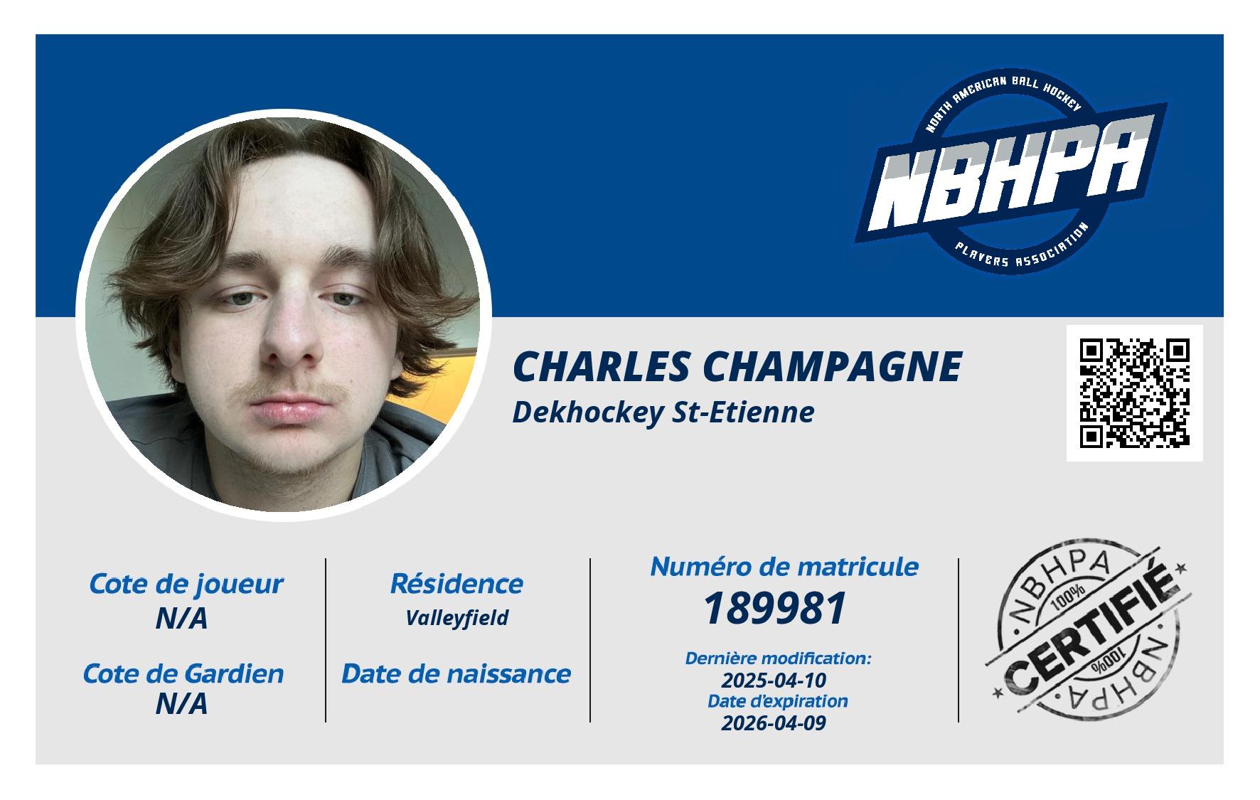 Charles Champagne
