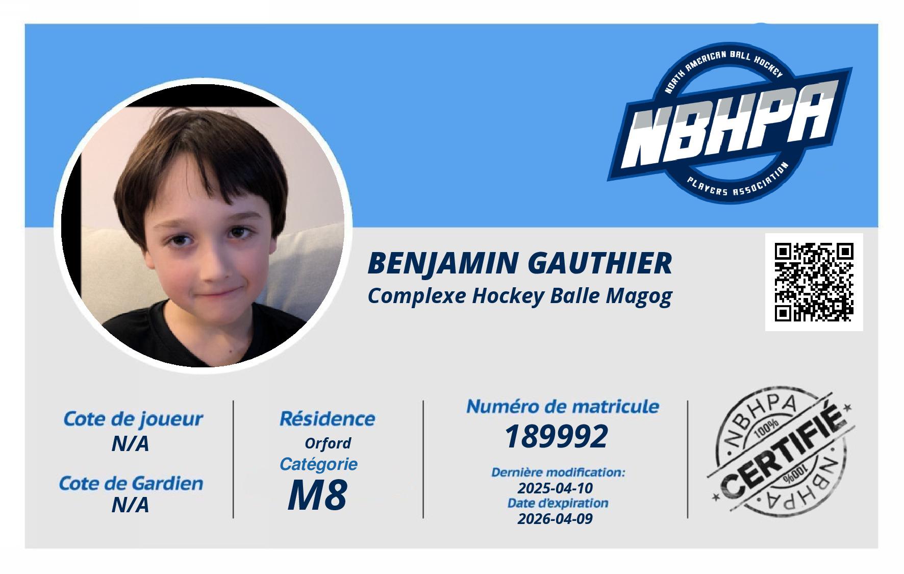 Benjamin Gauthier