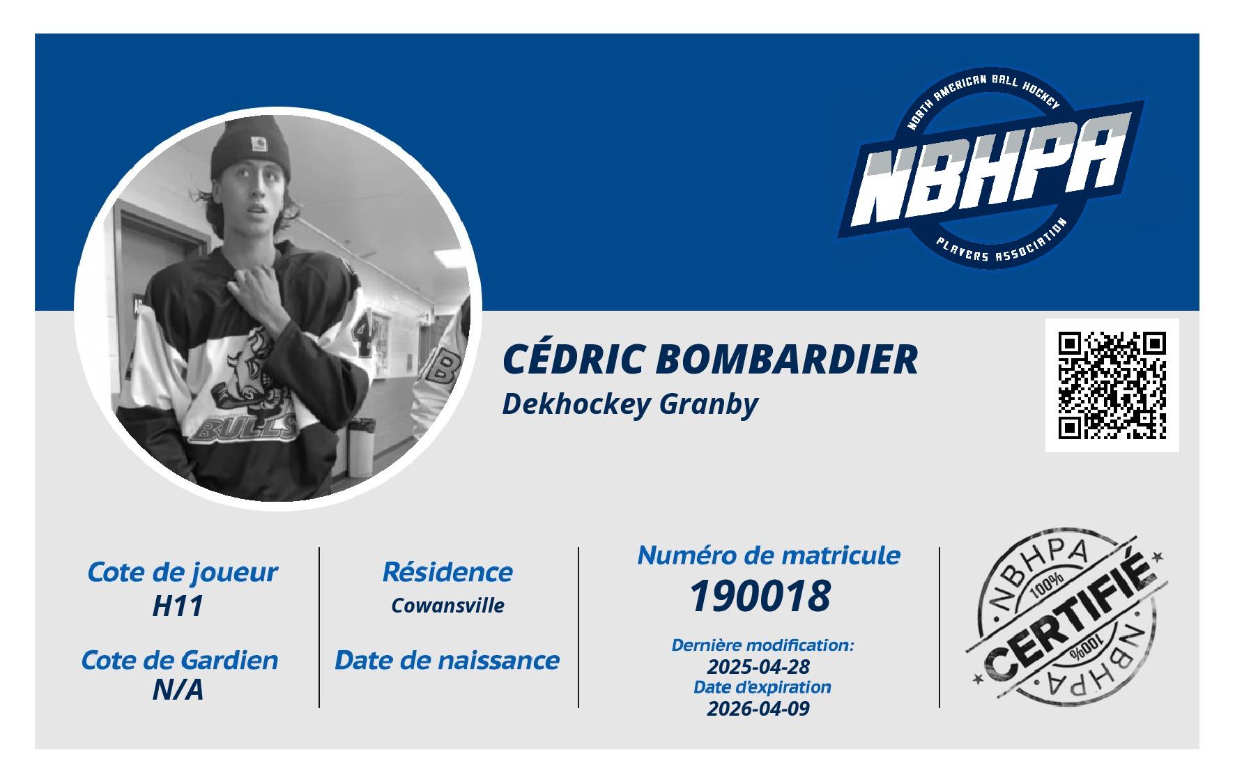 Cédric Bombardier