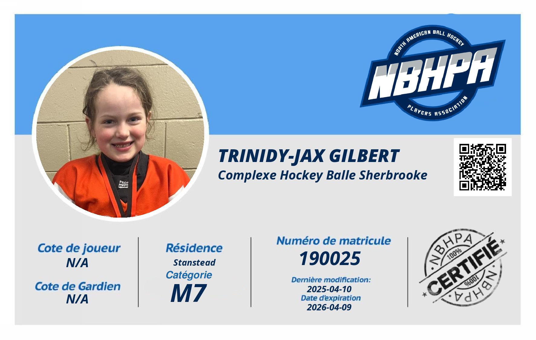 Trinidy-Jax Gilbert