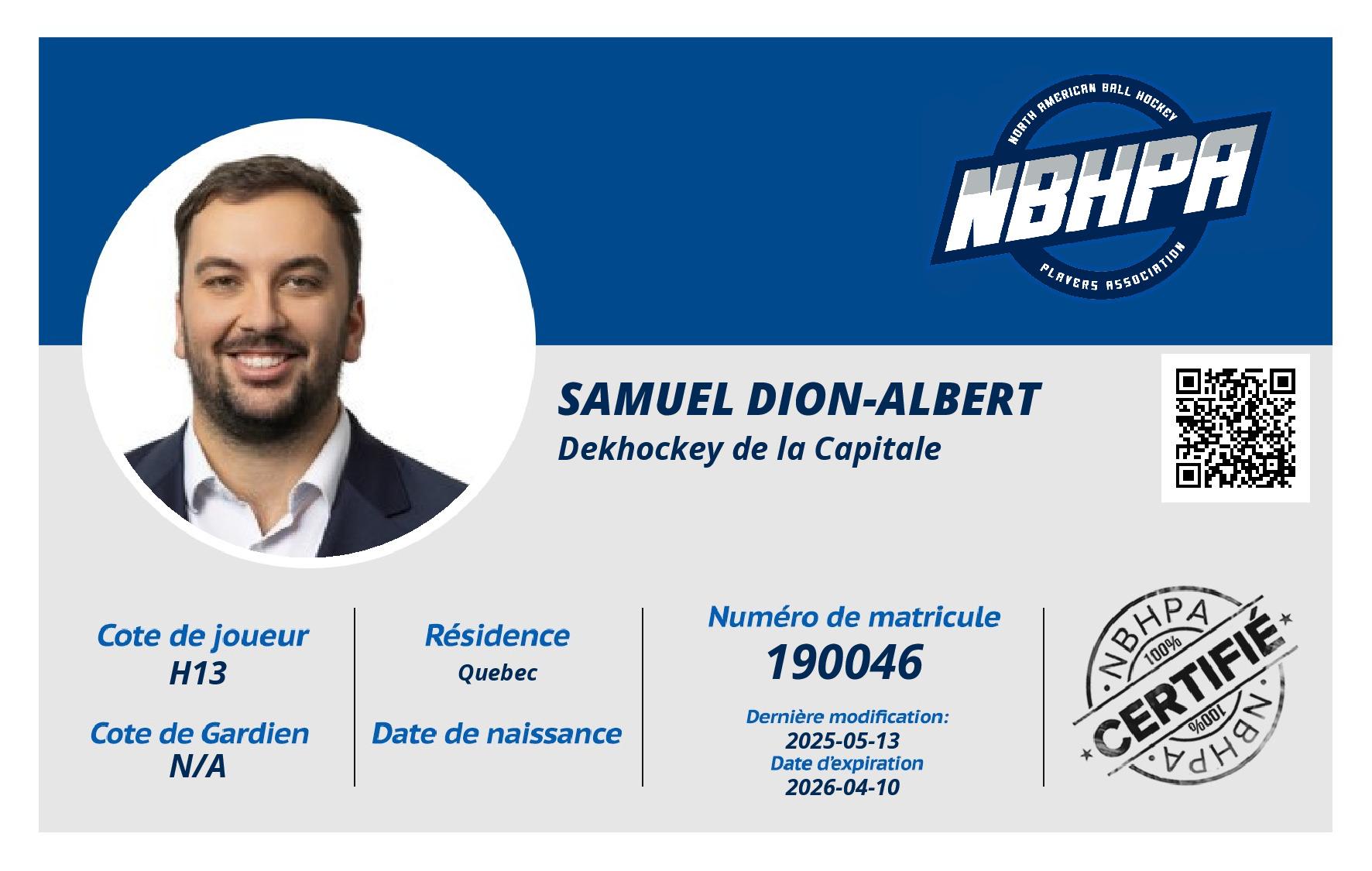 Samuel Dion-Albert