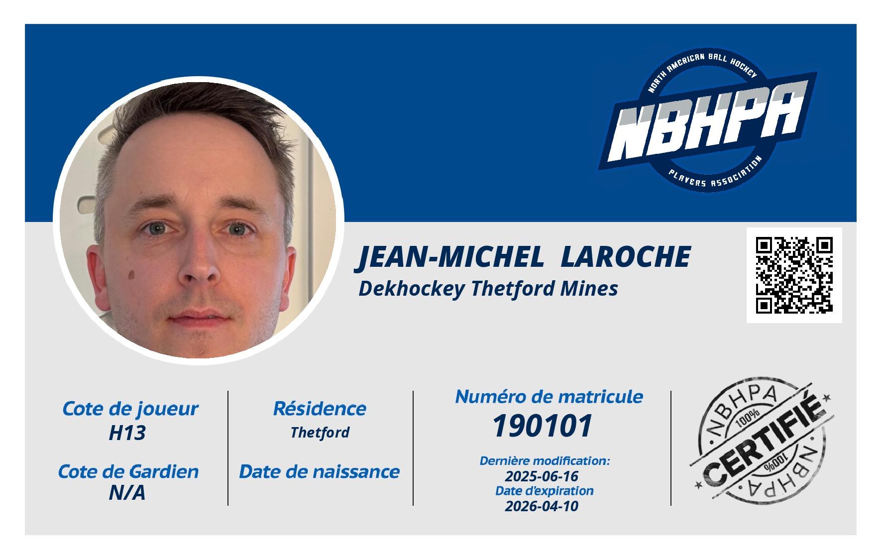 Jean-Michel  Laroche 