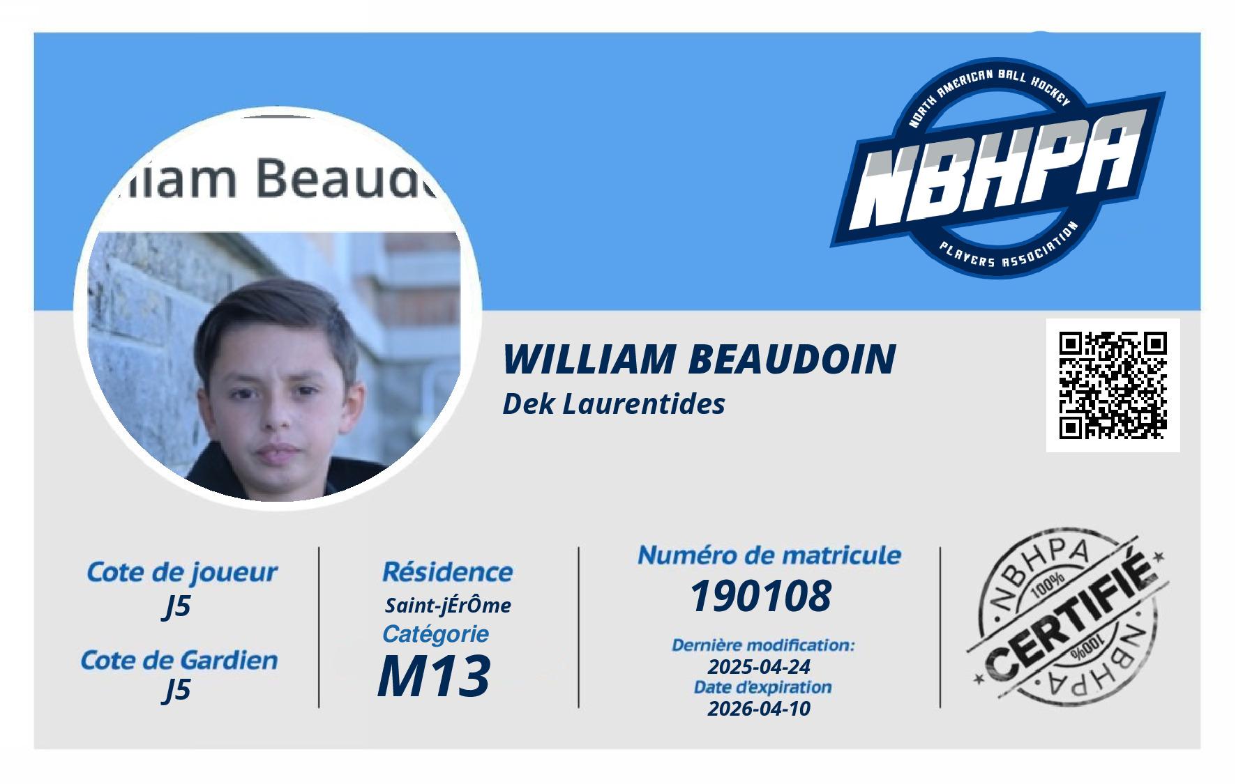 william beaudoin