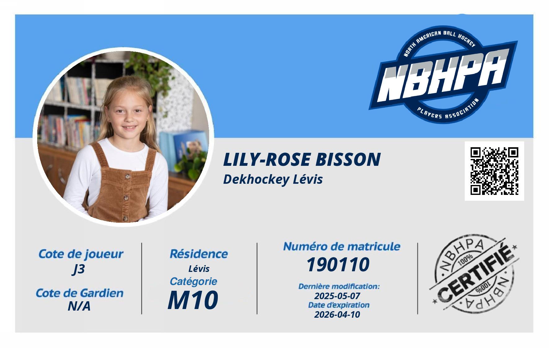 Lily-Rose Bisson