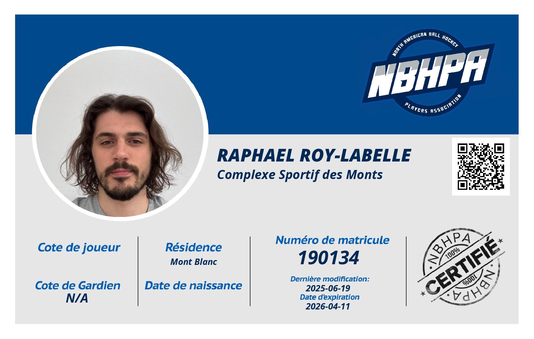 Raphael Roy-Labelle