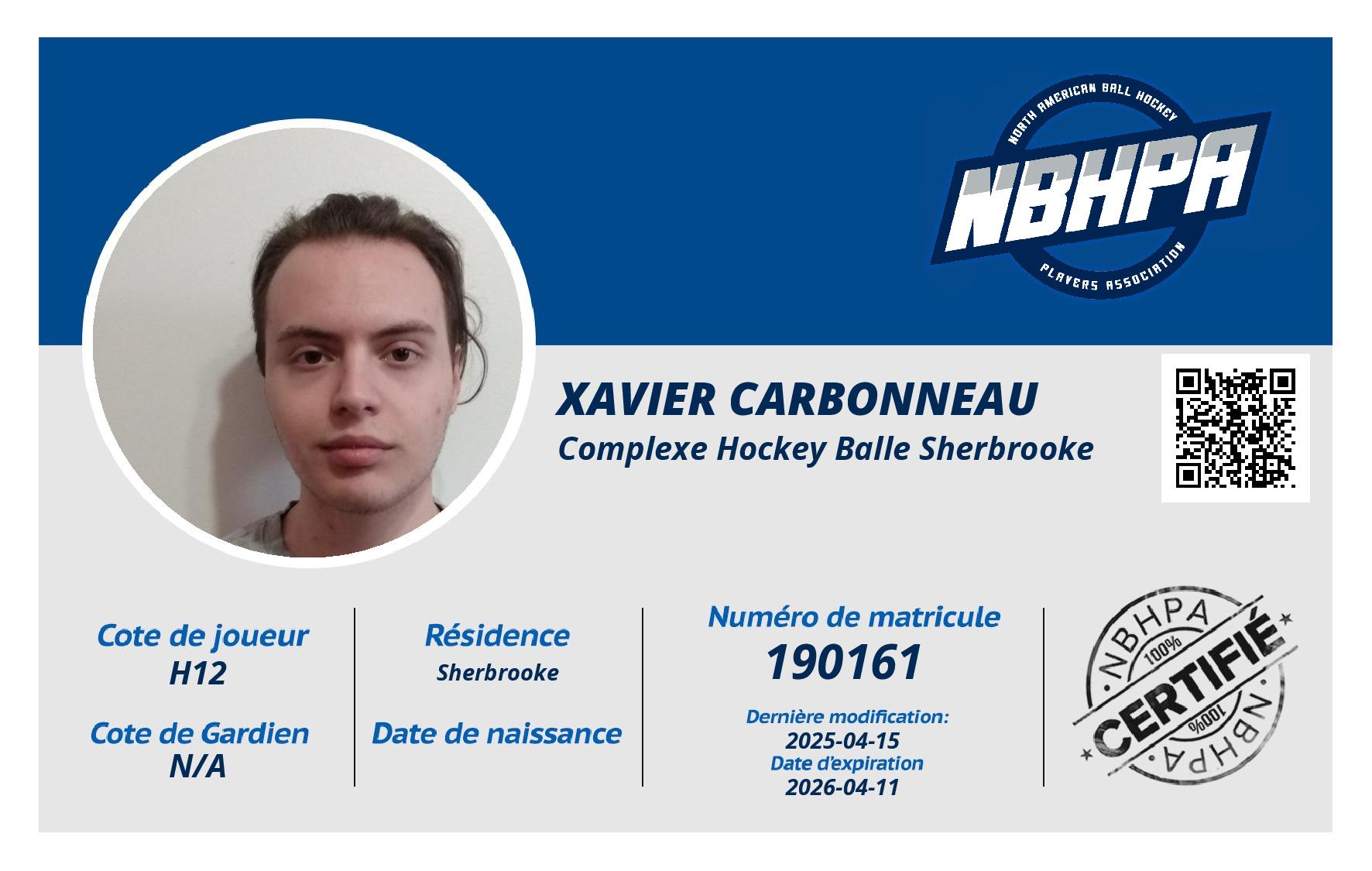 Xavier Carbonneau
