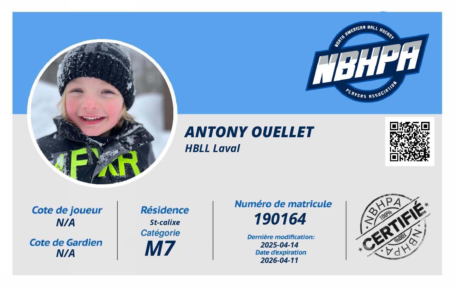 Antony Ouellet