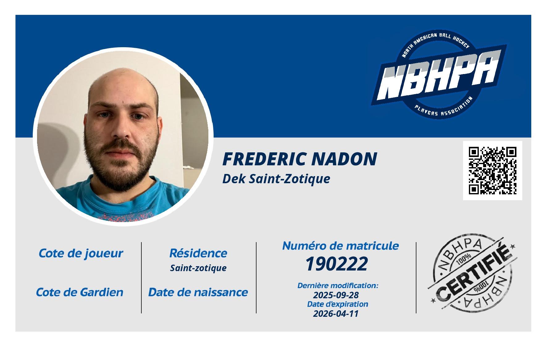 Frederic Nadon