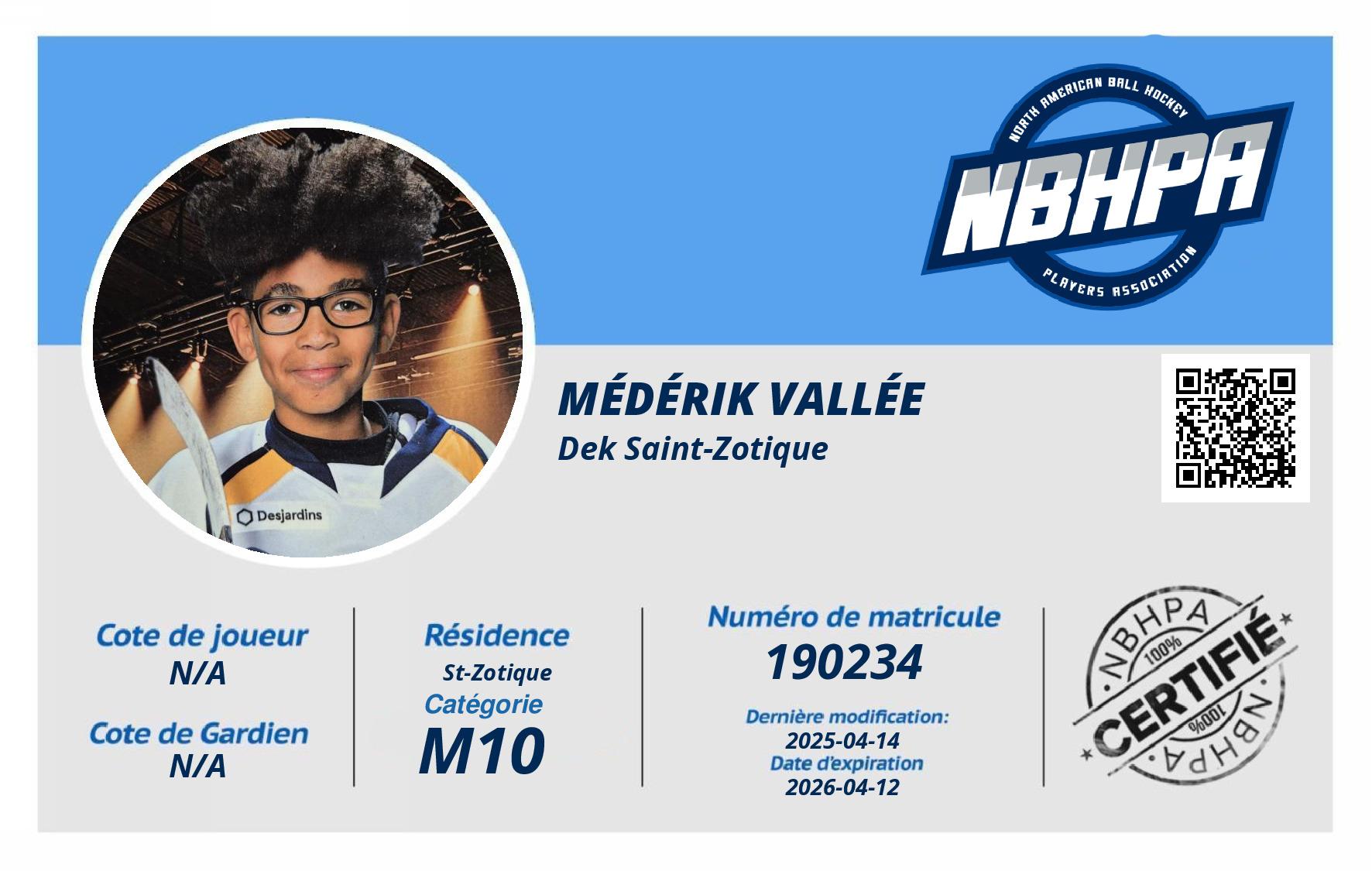 Médérik Vallée 