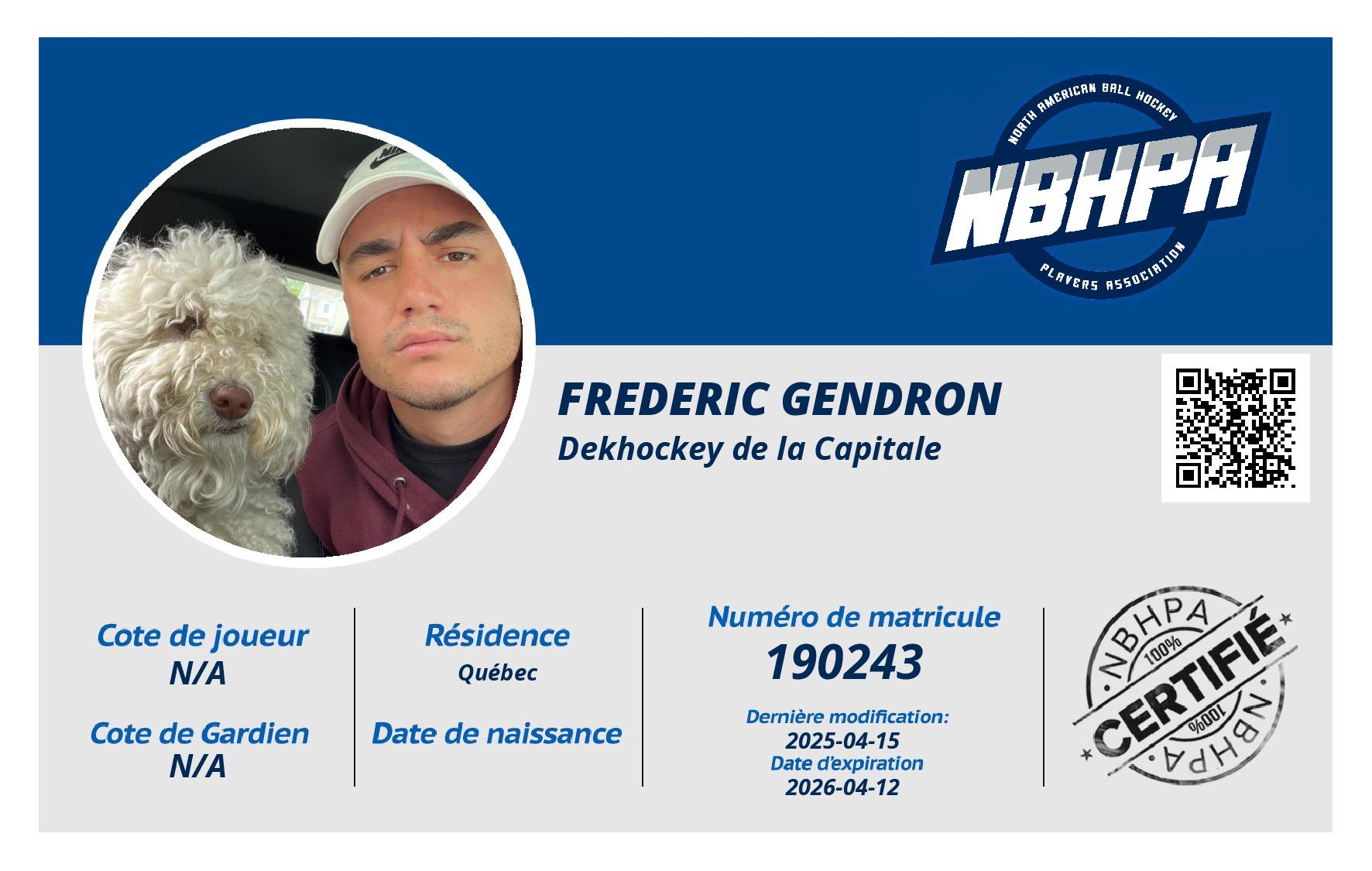 Frederic Gendron