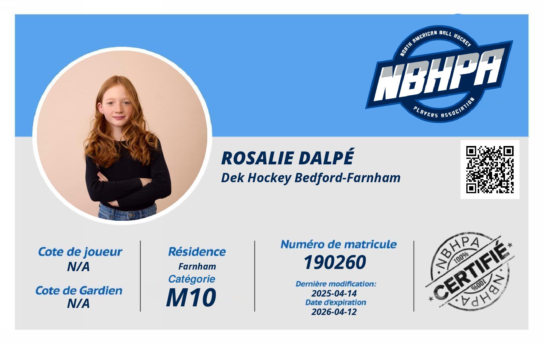 Rosalie Dalpé