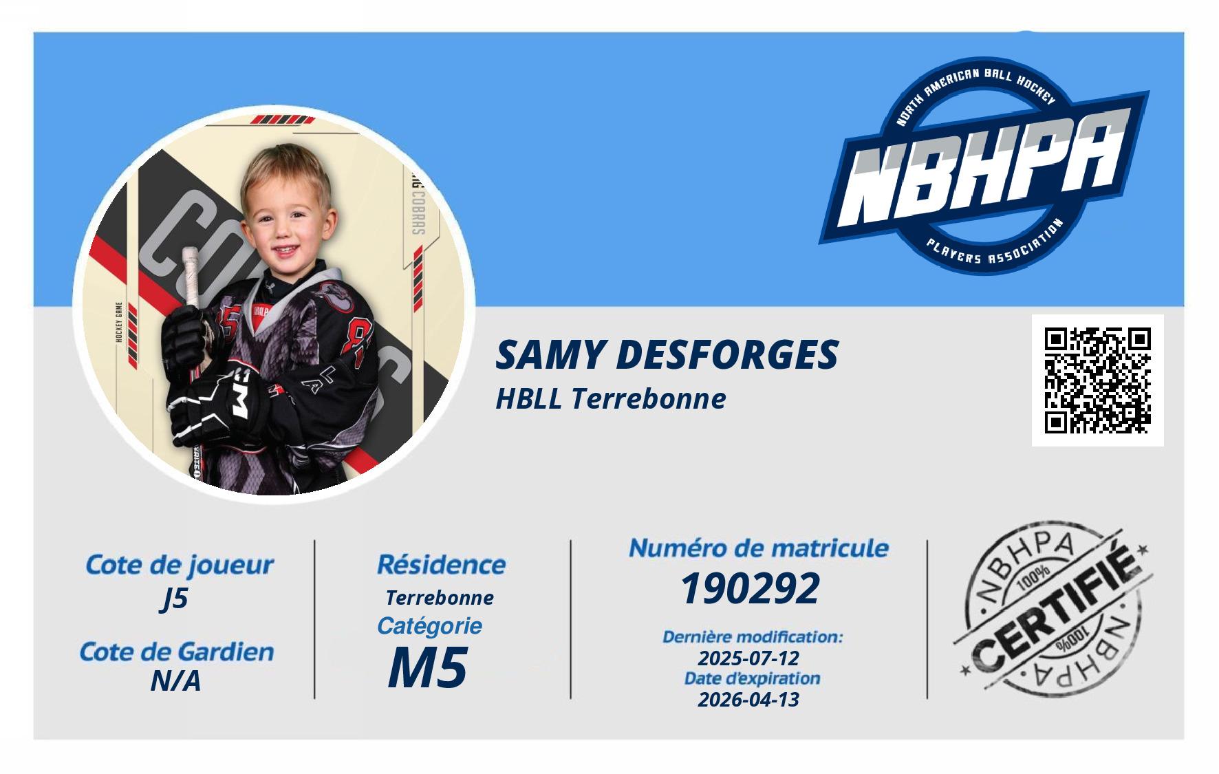 Samy Desforges