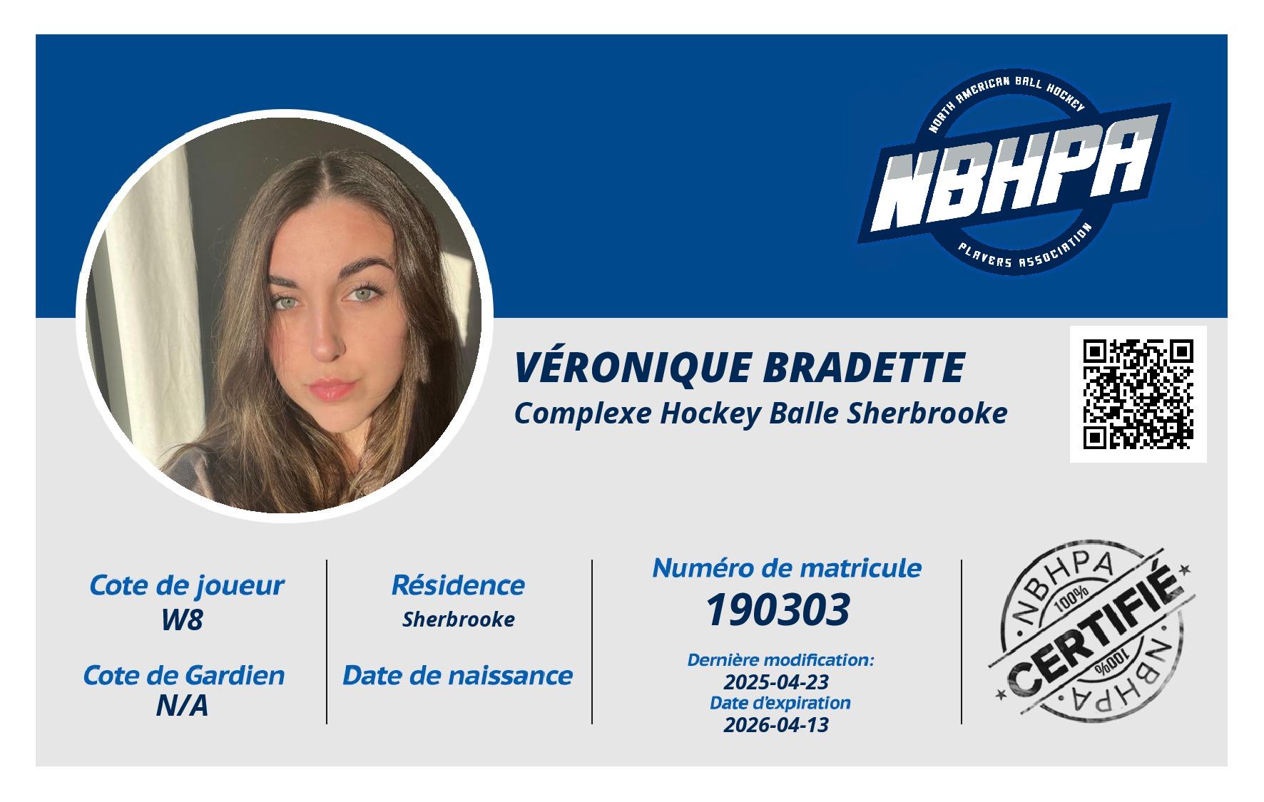 Véronique Bradette
