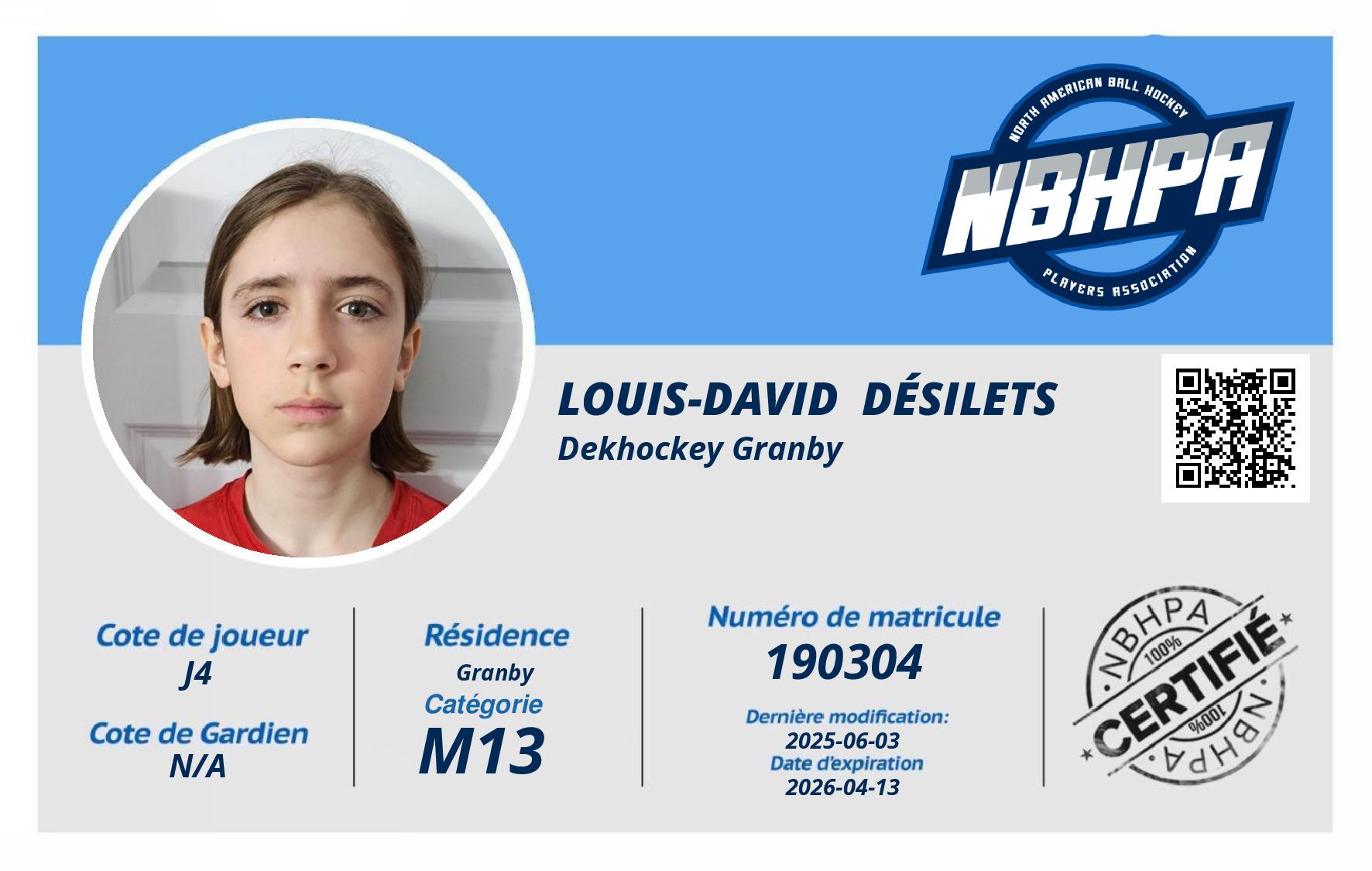 Louis-David  Désilets