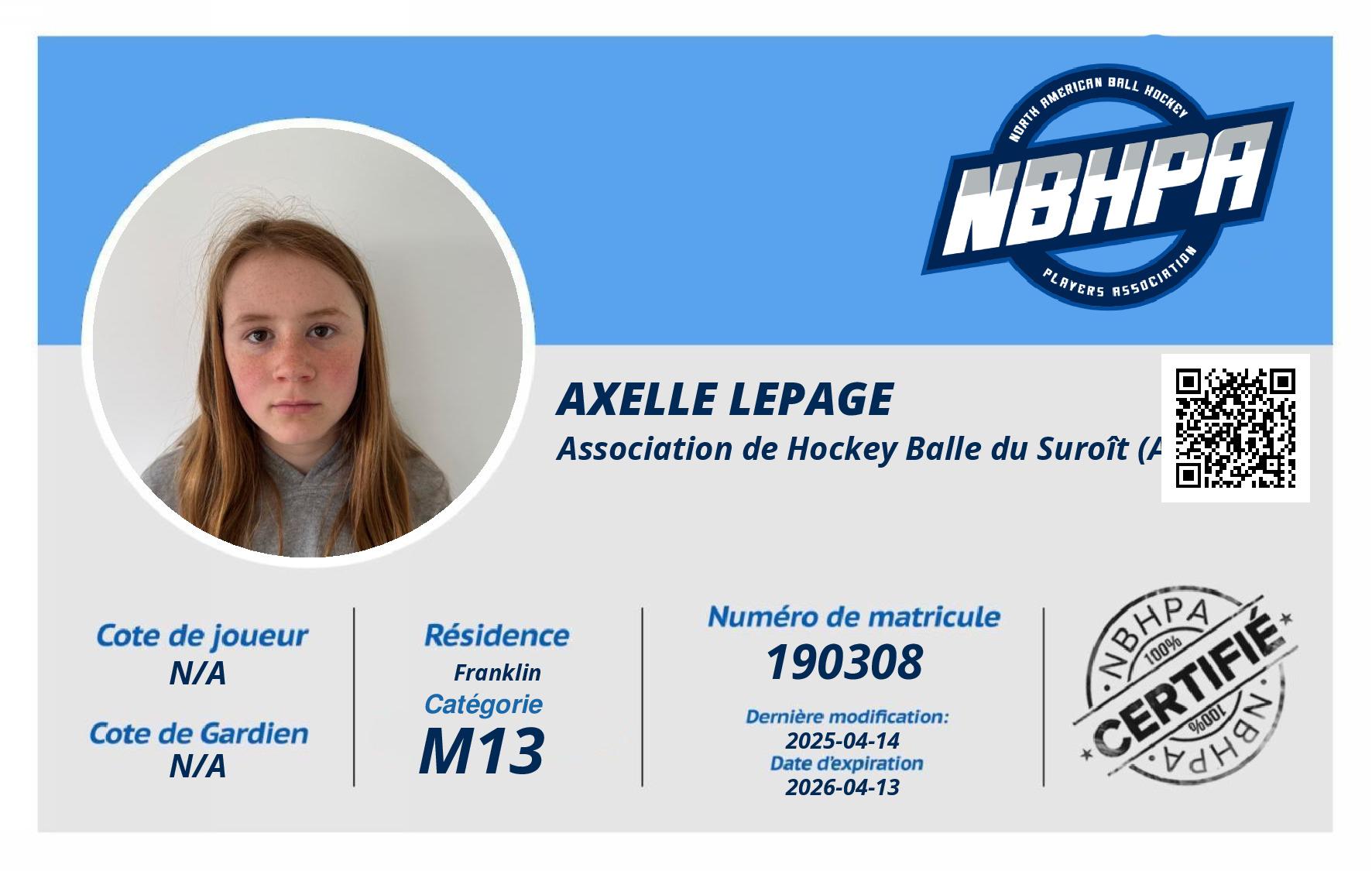 Axelle Lepage