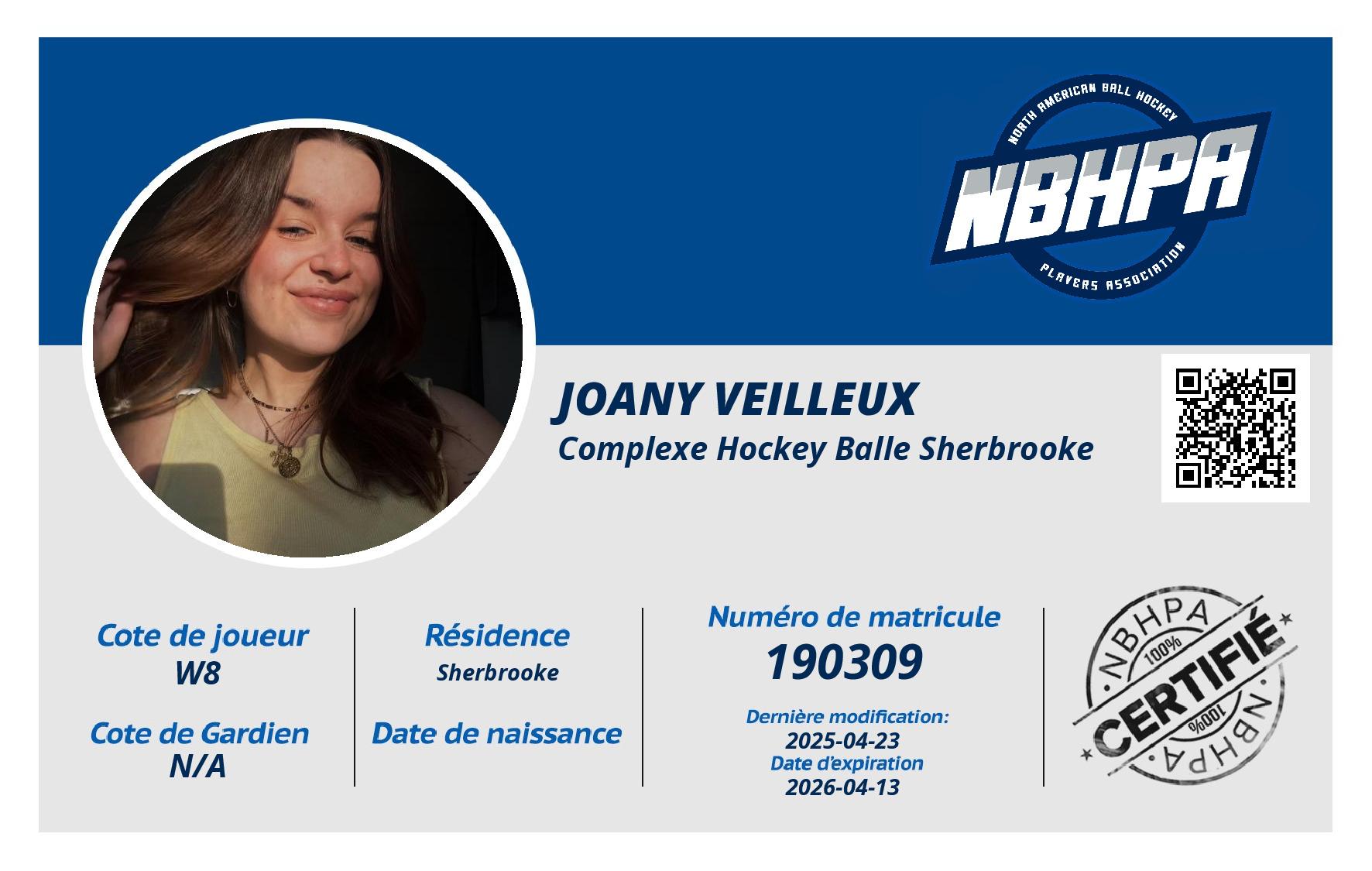 joany veilleux