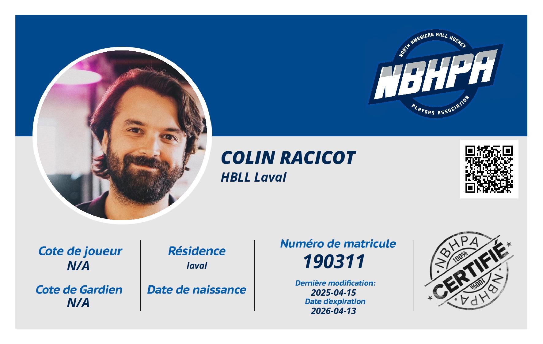 Colin Racicot