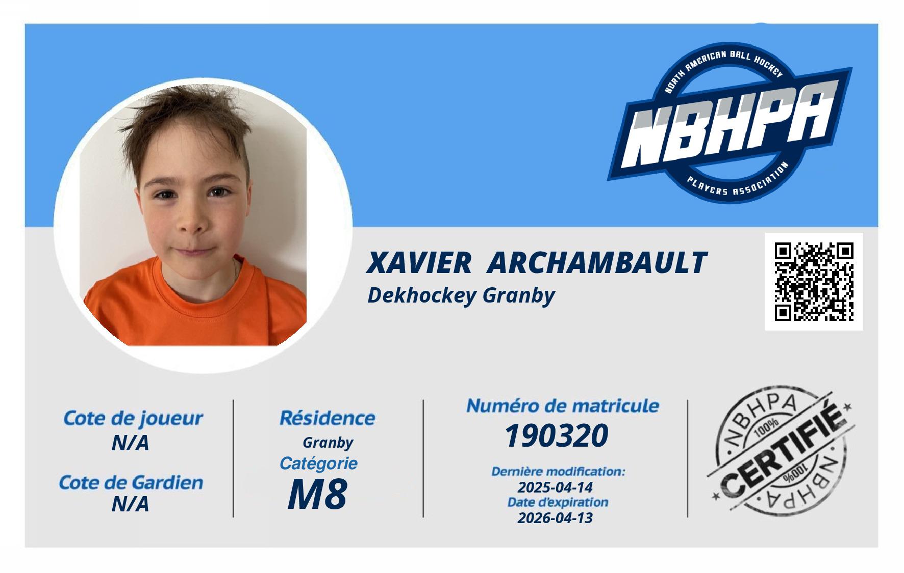 Xavier  Archambault