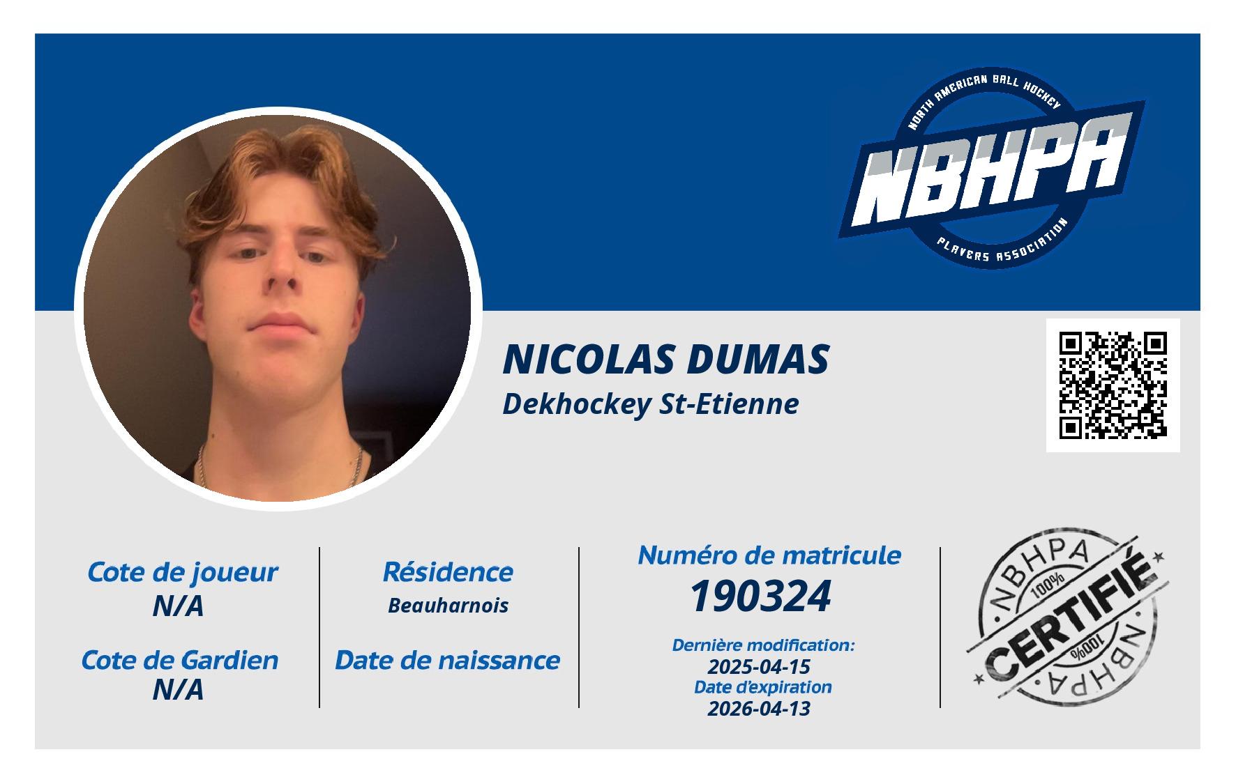 Nicolas Dumas