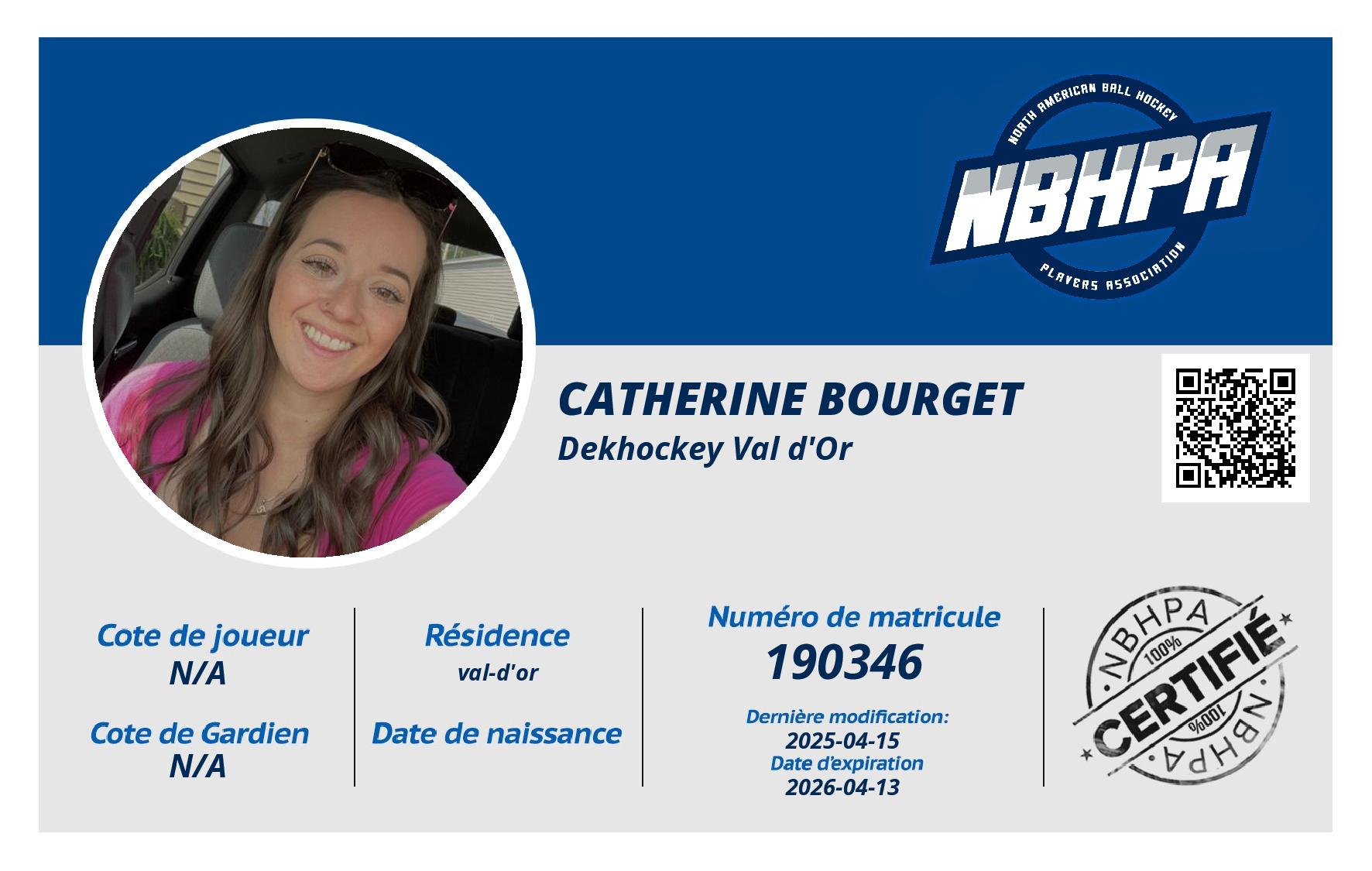 Catherine Bourget