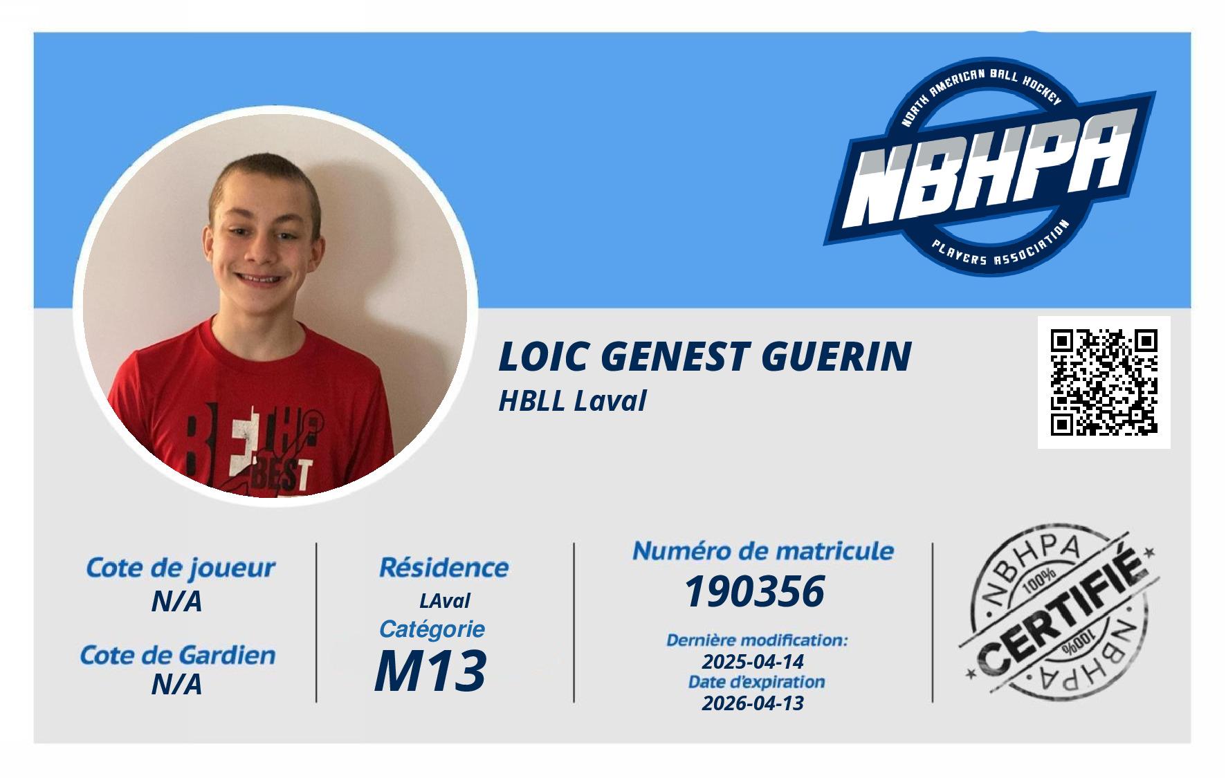 Loic Genest Guerin