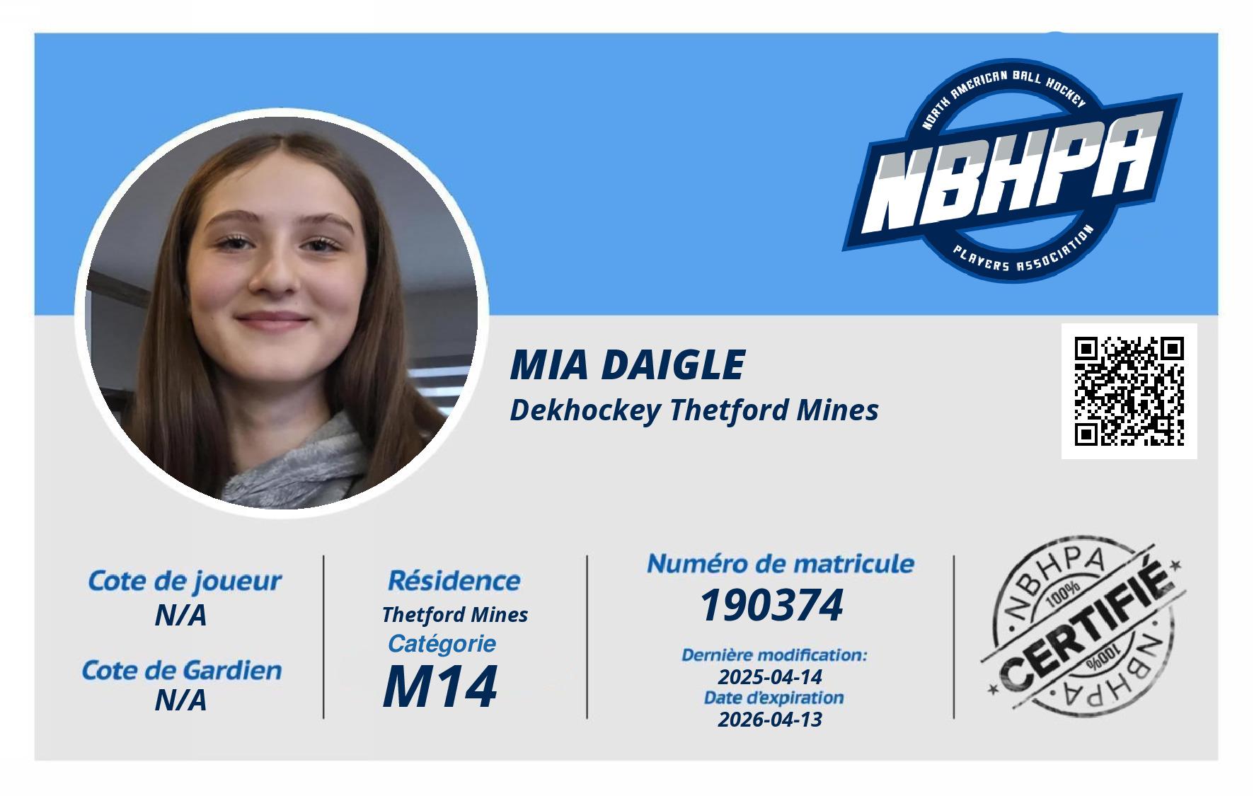 Mia Daigle
