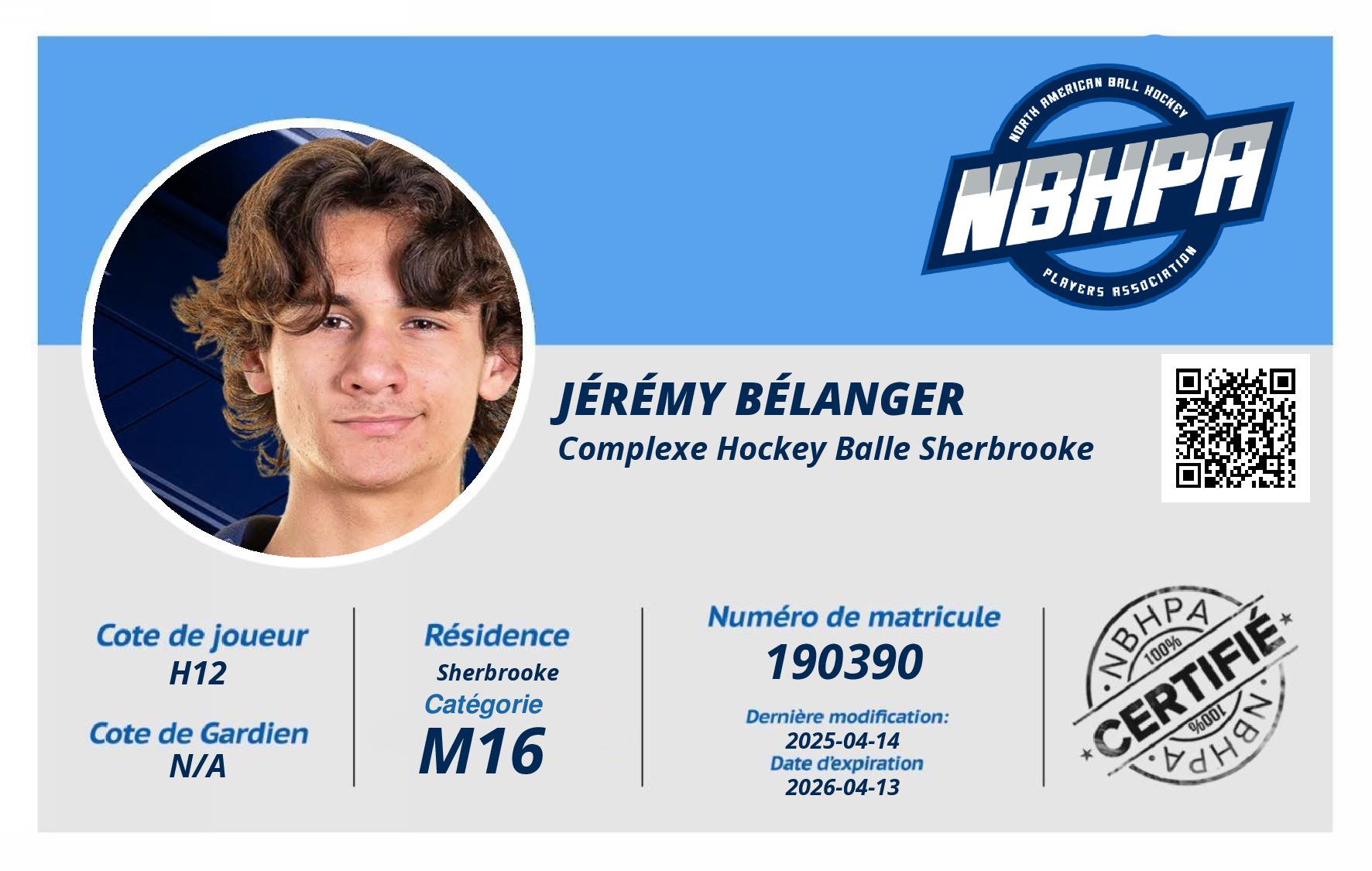 Jérémy Bélanger