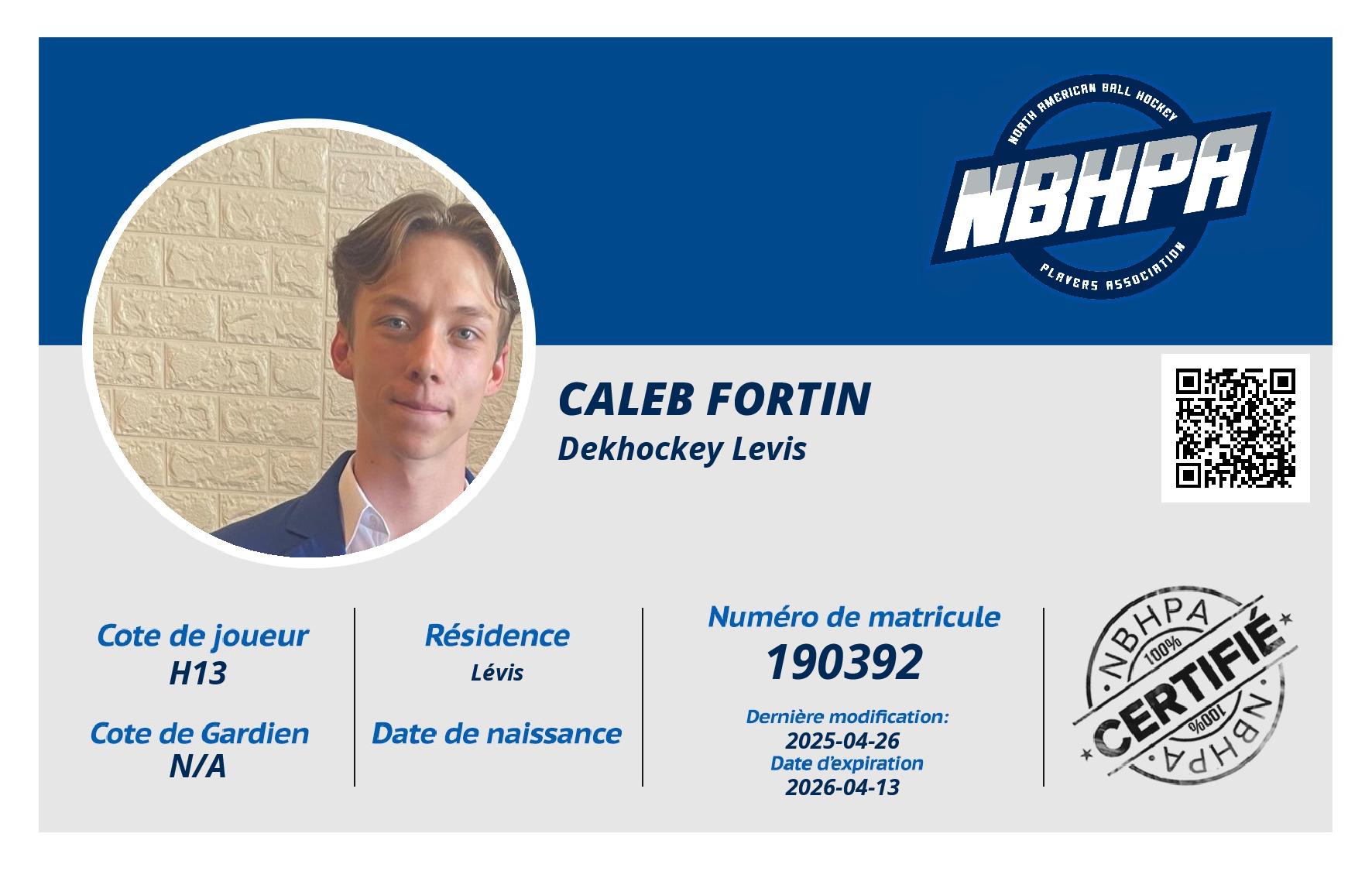 Caleb Fortin