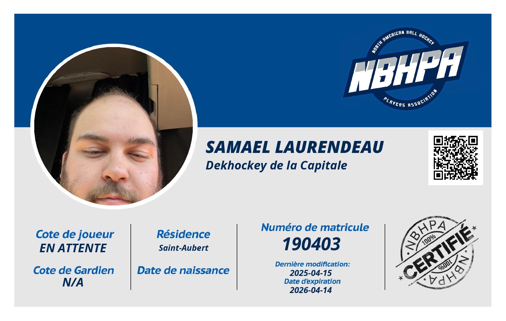 Samael Laurendeau
