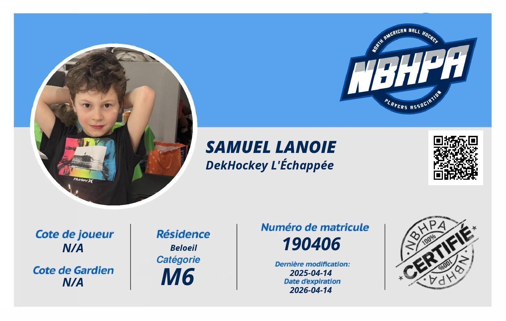 Samuel Lanoie