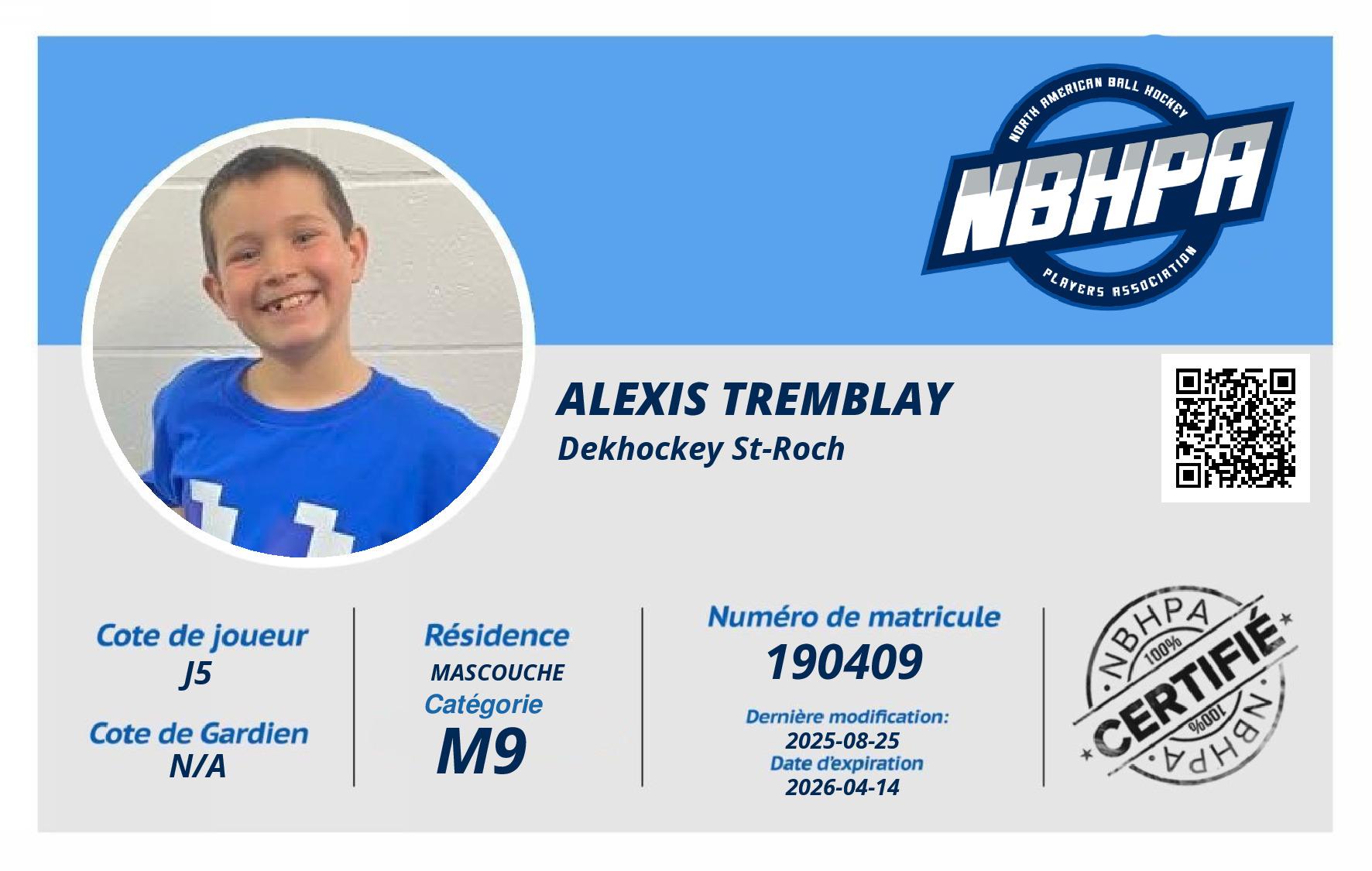 Alexis Tremblay