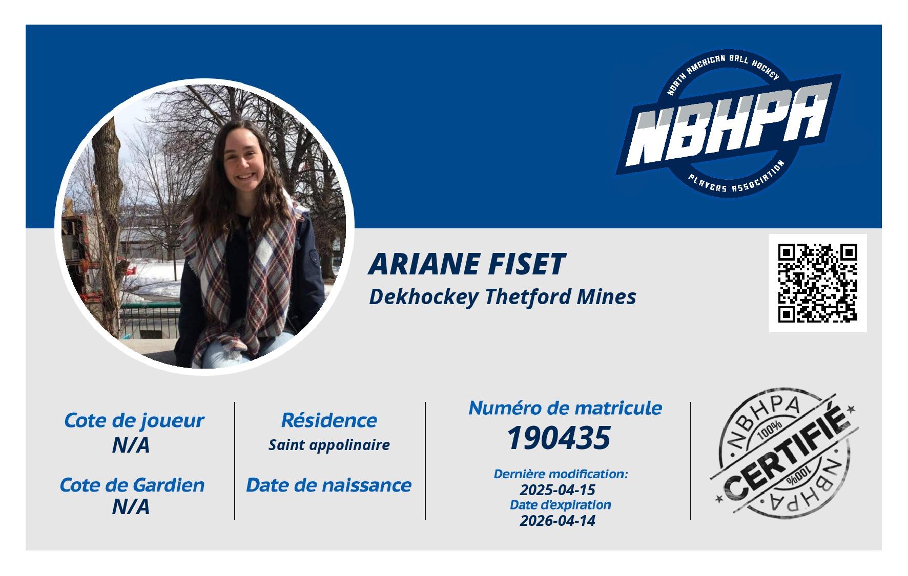 Ariane Fiset