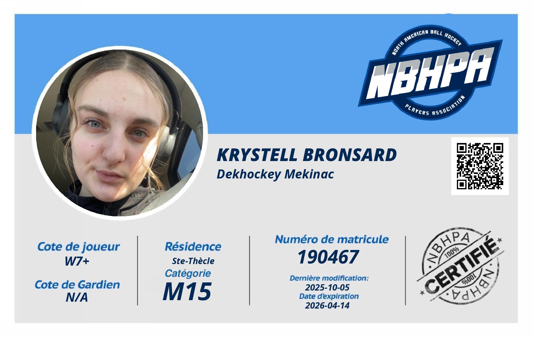 Krystell Bronsard