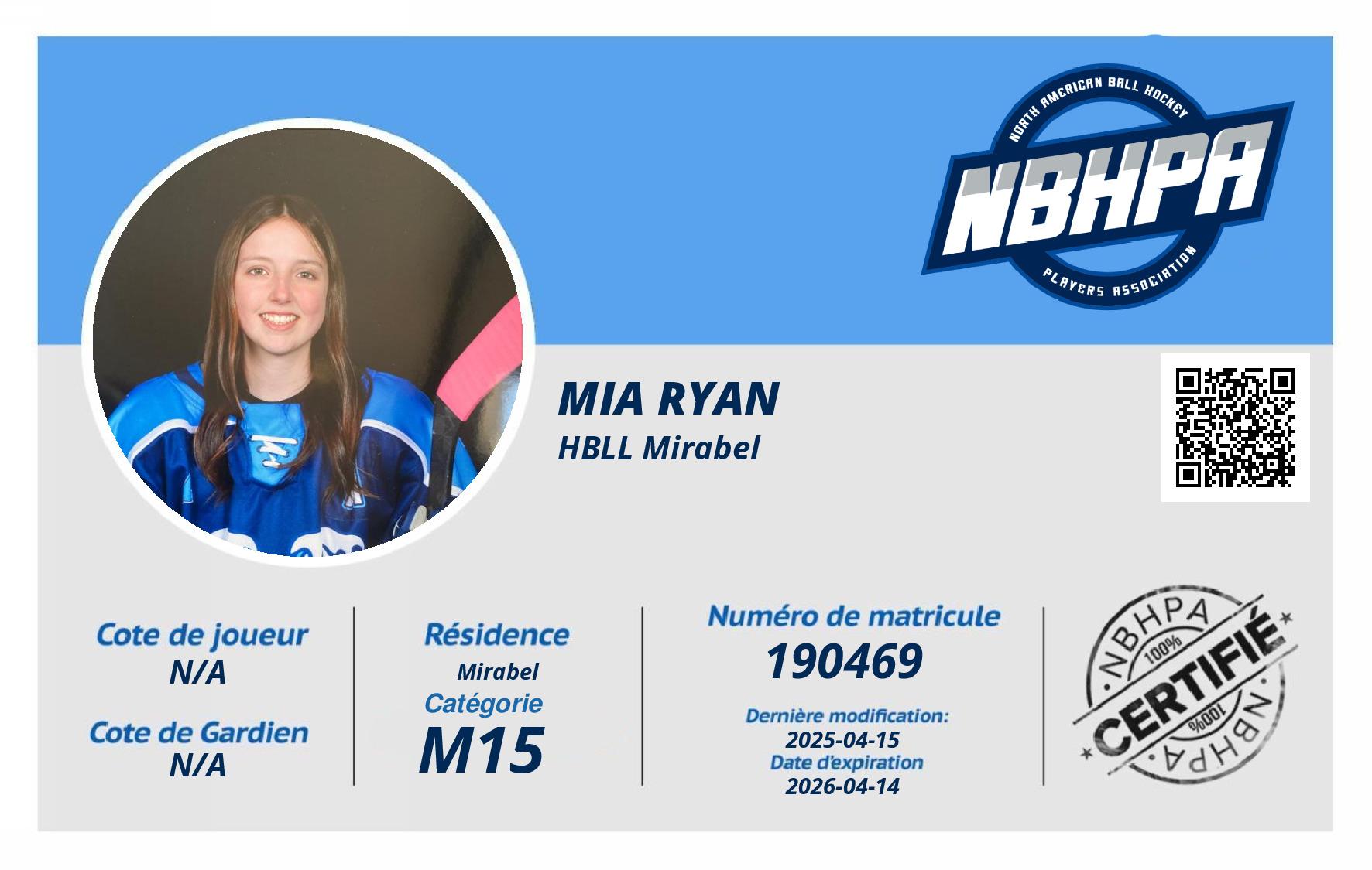 Mia Ryan