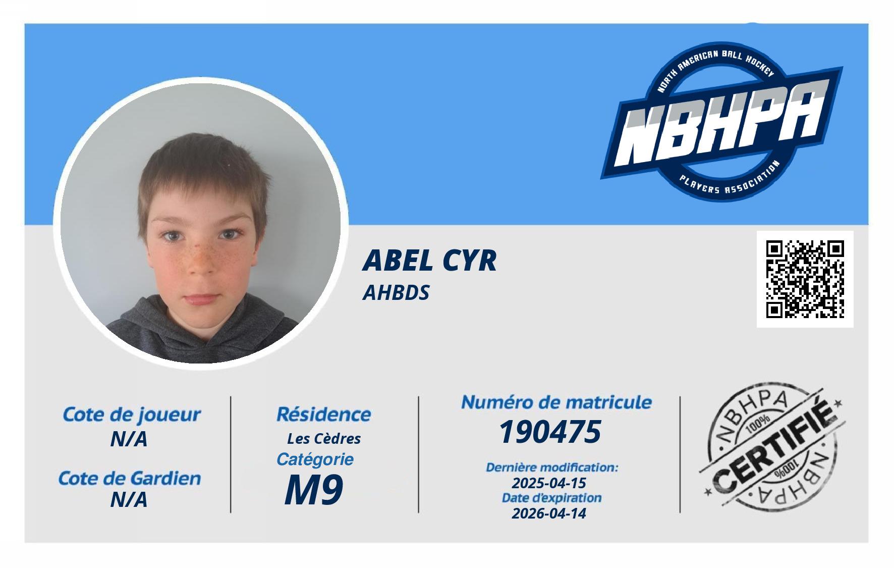 Abel Cyr