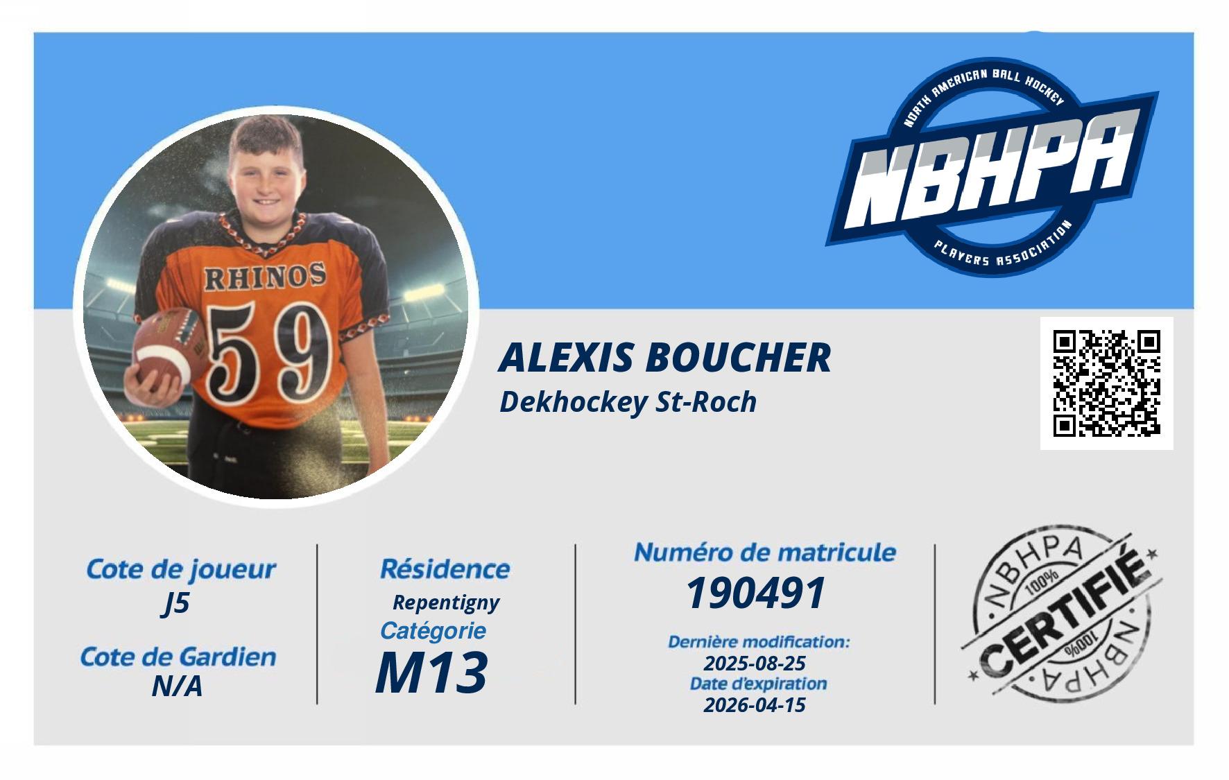 Alexis Boucher