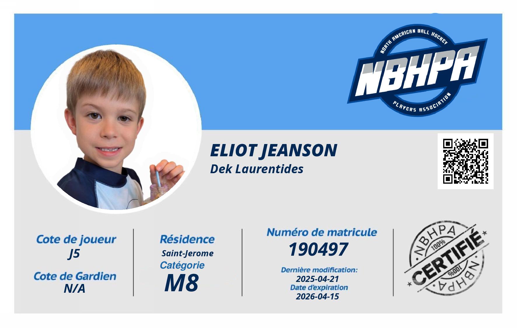 Eliot Jeanson